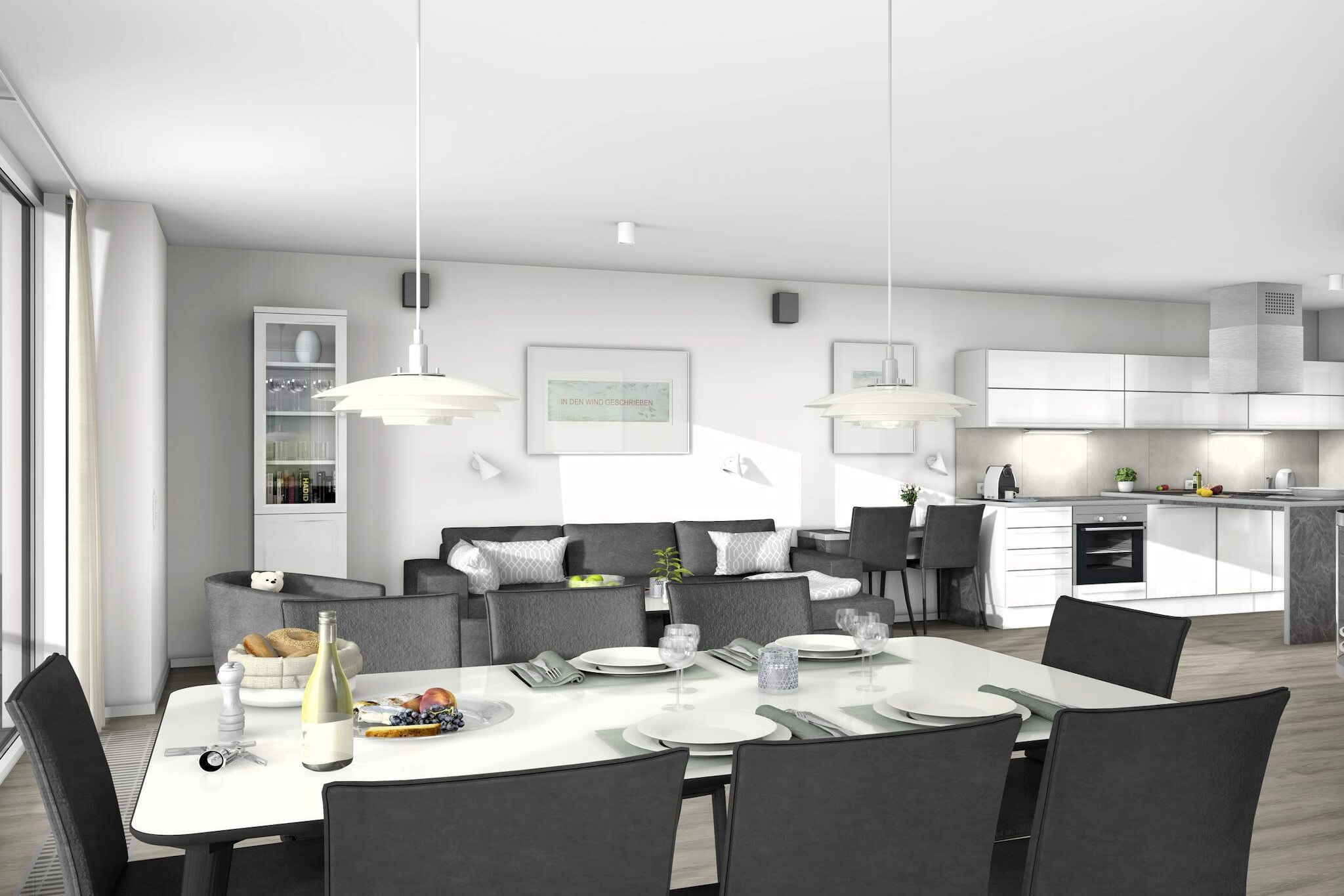 Exklusive Wasservilla an der Marina - Indoor