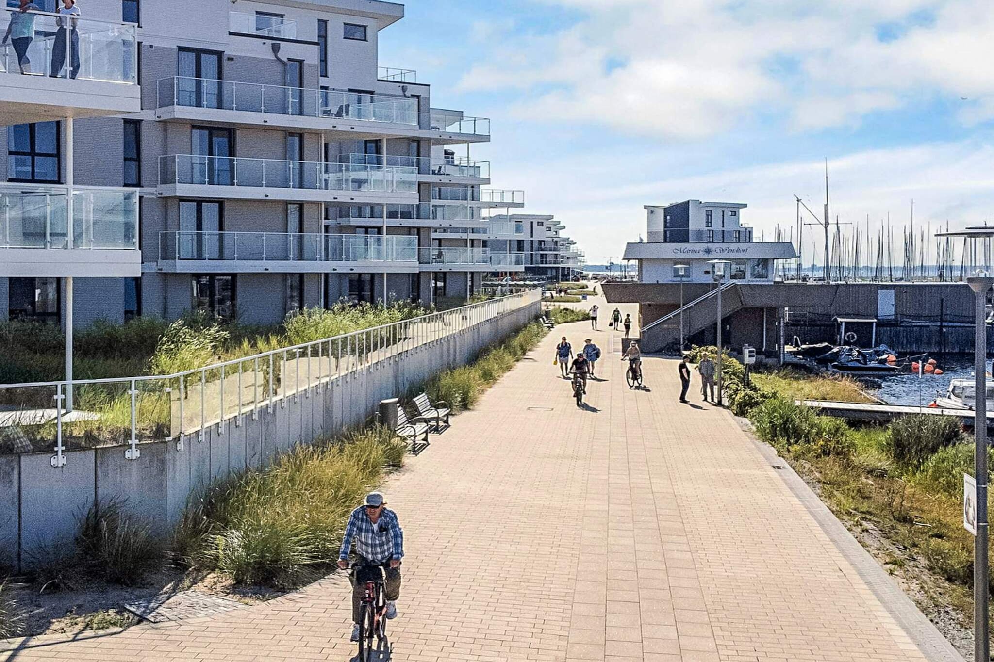 Exklusive Wasservilla an der Marina - Outdoor