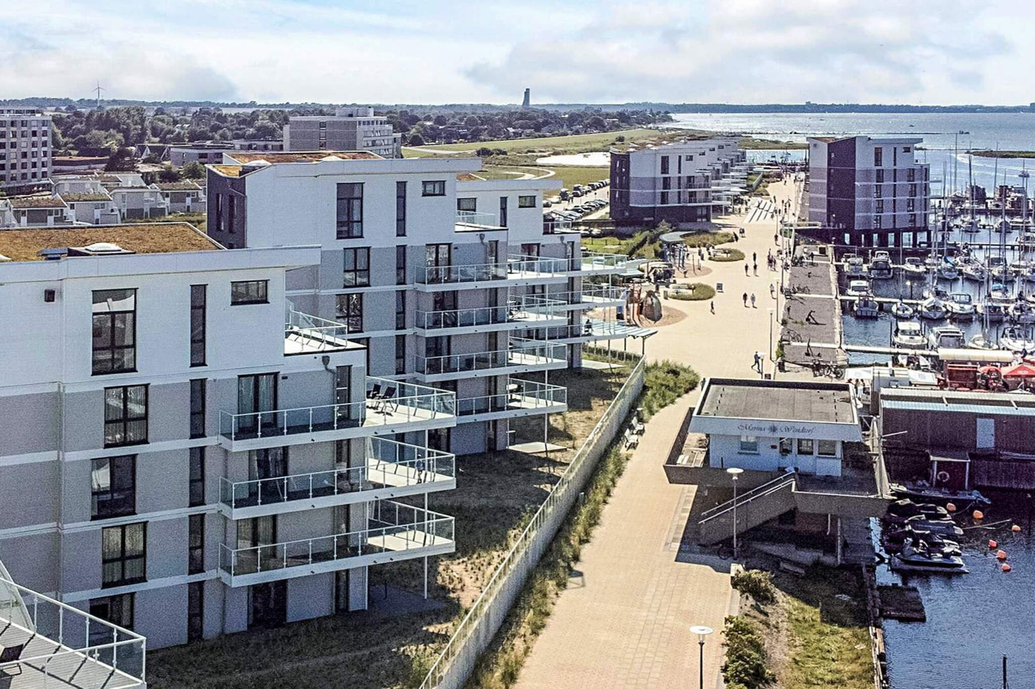 Exklusive Wasservilla an der Marina - Outdoor