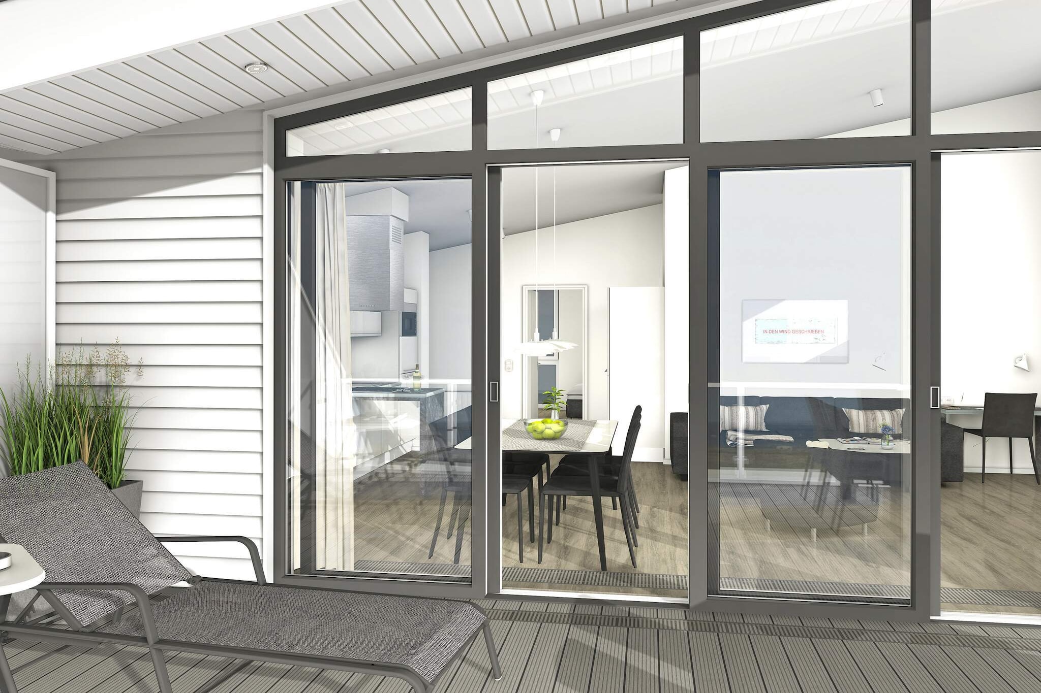 Appartement met panoramisch uitzicht op zee - Binnen