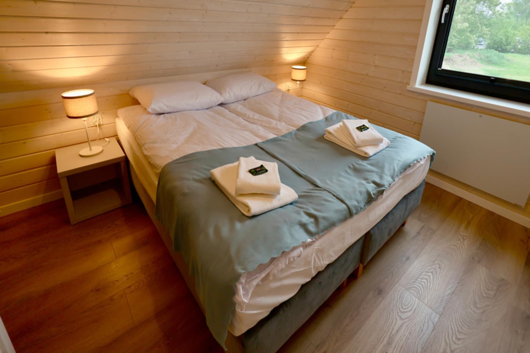 Połowa domu wakacyjnego przy plaży w Stepnicy-Schlafzimmer