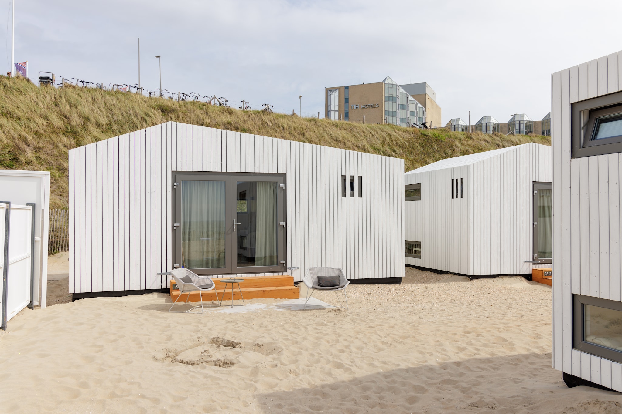 Maison de plage unique sur la plage de Zandvoort