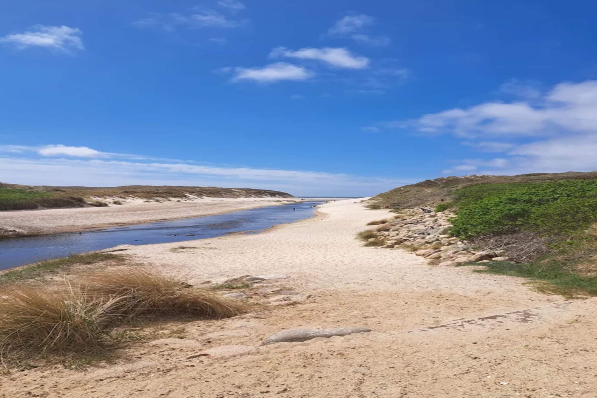 5 etoiles maison de vacances a Henne-By Traum - Vue sur l'eau