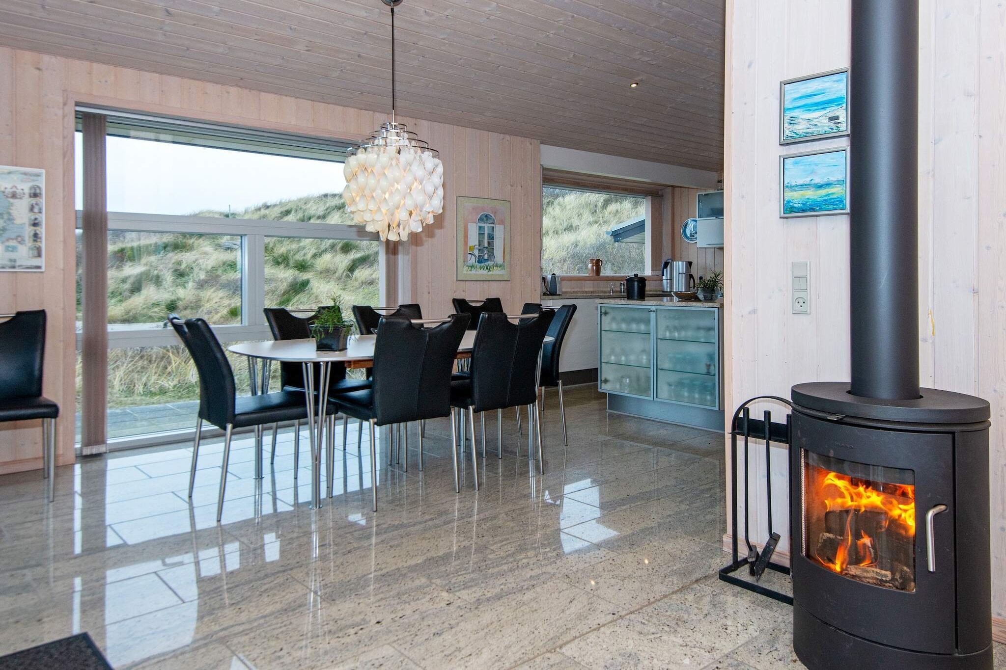 5 etoiles maison de vacances a Henne-By Traum - Intérieur