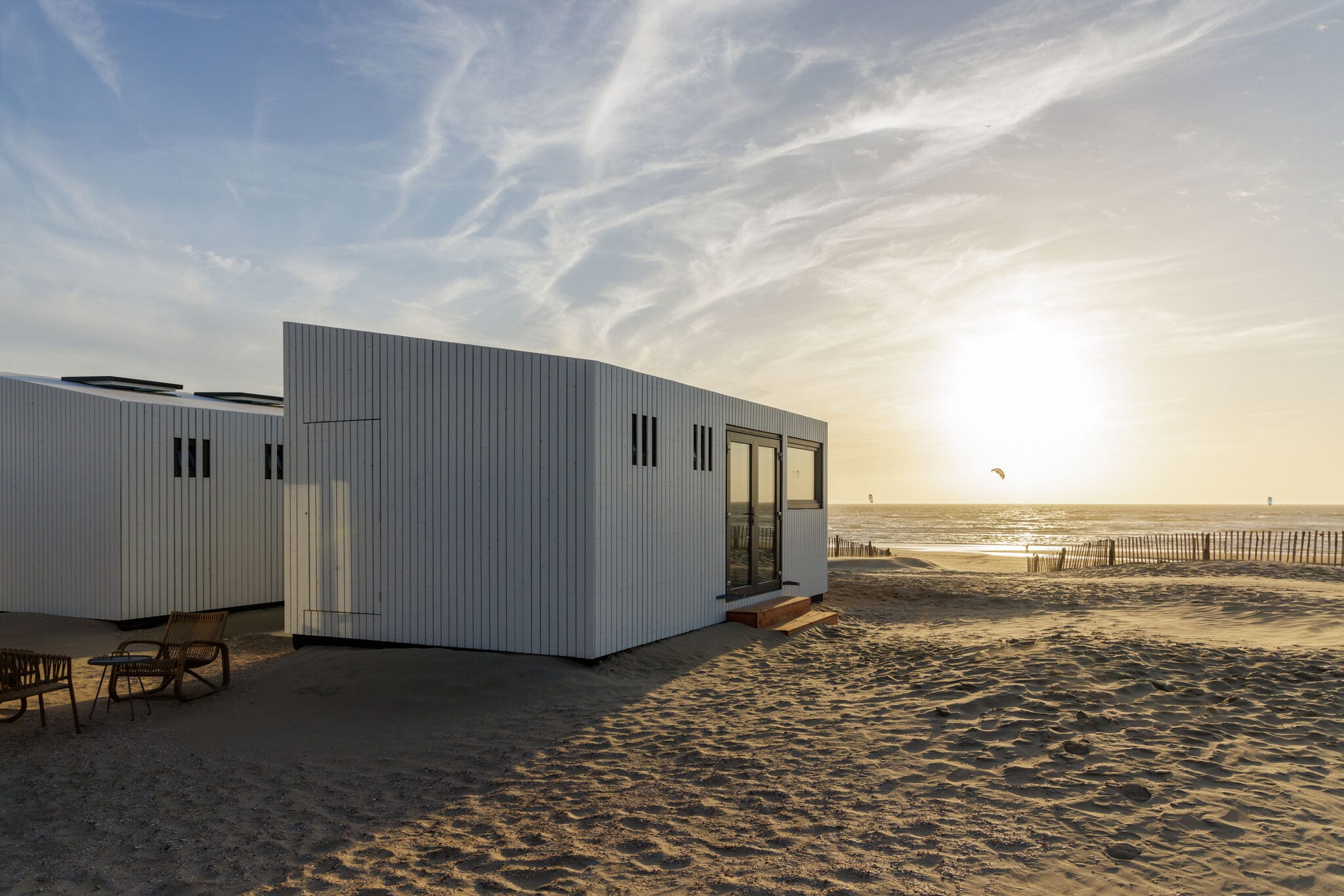 Maison de plage unique sur la plage de Zandvoort