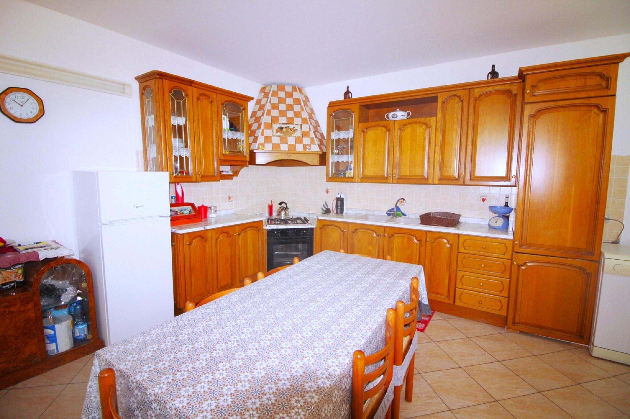 If you want to spend quality time with your family in a tranquil location, look no further and book this amazing holiday homestay in Siracusa. There is an outdoor large private swimming pool where you can enjoy the refreshing dips. Additionally, you can sit and chill in the garden while relishing barbecue meals. 

The centre is 6 km away for shopping and buying goods for friends and families. Buy the general supplies required for the stay from the supermarket located at a short drive away. The restaurants are 6 km away for enjoying the delicacies and meals. 

The interiors of the home are nicely done and decorated. You can prepare delicious meals in the well-equipped kitchen. In the living room, there is a dining table where you can sit and eat your meals. The air conditioning keeps the house cool and there is a washing machine and patio too

With Belvilla, an unforgettable holiday is guaranteed. We offer a wide range of unique holiday homes that will make your summer holiday, weekend getaway or skiing holiday extra special. Our range includes more than 40,000 holiday homes in 20 European countries. Whether you are looking for an authentic country house with pool in France, a charming house in Tuscany or a cosy chalet in the Alps - with us you will find the perfect accommodation for your family, as a couple or large group. Our holiday homes are located in beautiful places, be it on the coast, high in the mountains or in the middle of the city. Each house is unique and reflects the regional characteristics.

At Belvilla you enjoy absolute freedom and privacy. You can have breakfast in your pyjamas or talk undisturbed in the evening without having to worry about curfew. In your own holiday home you can prepare delicious meals with local ingredients or take a relaxing break at any time. You stay among locals and experience the authentic atmosphere of the region first hand. Our homeowners or managers are discreetly available on site and will be happy to give you valuable insider tips about the area.

At Belvilla, we are constantly on the lookout for new homes and destinations that meet the wishes of our guests. Book your holiday today and we will ensure an unforgettable stay in one of our unique holiday homes.
