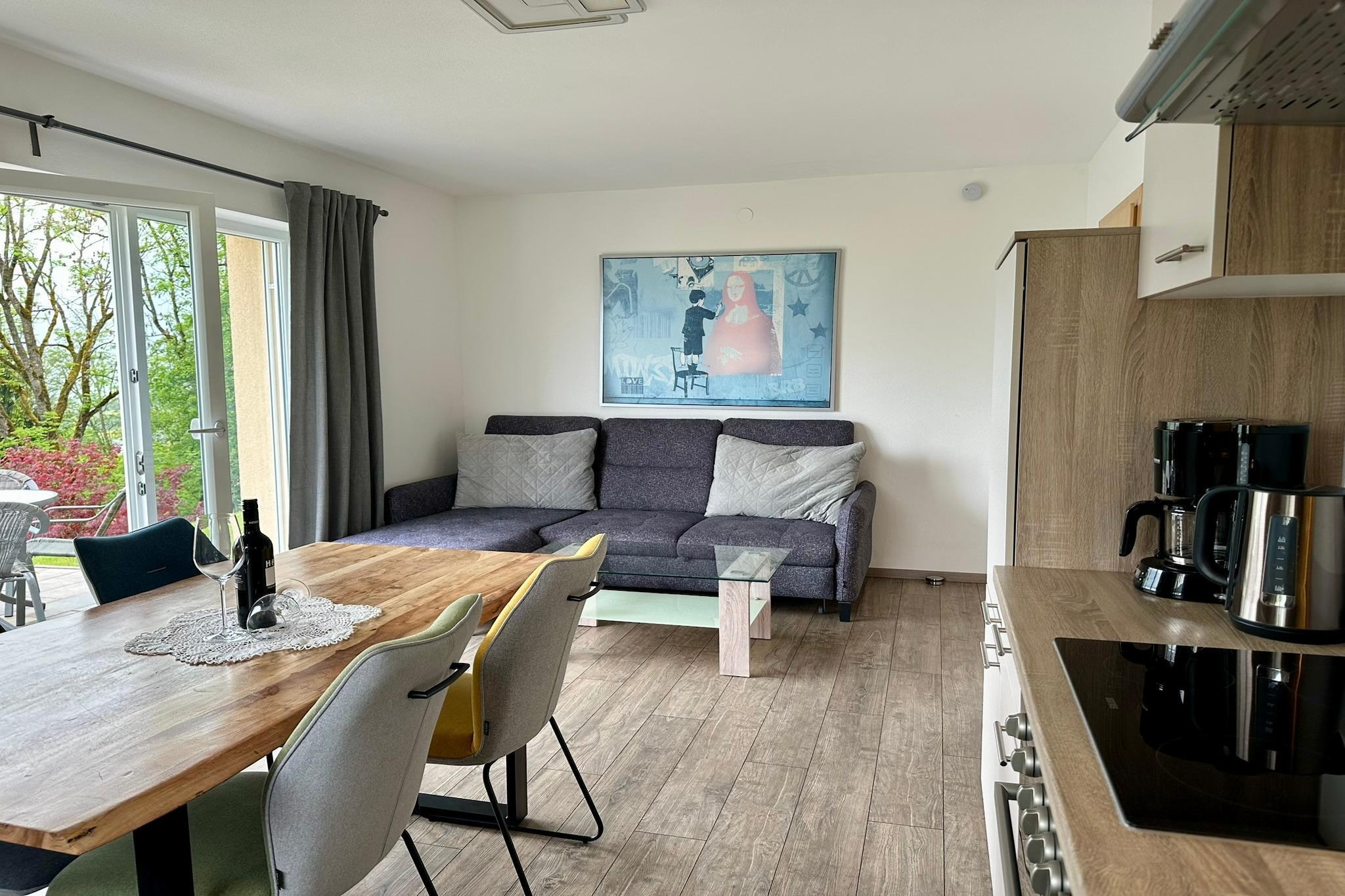 Appartement Mountain Joys - Woonkamer
