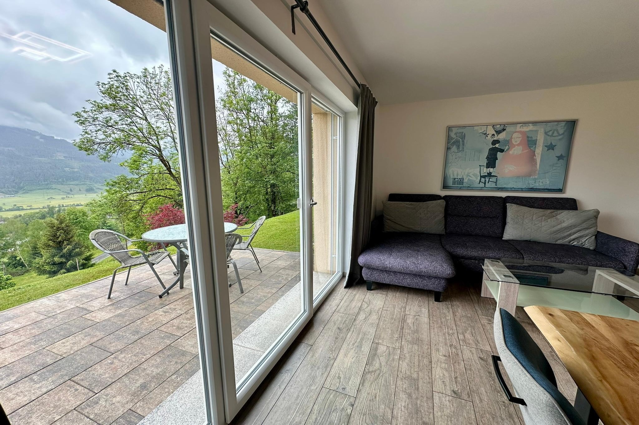 Appartement Mountain Joys - Woonkamer