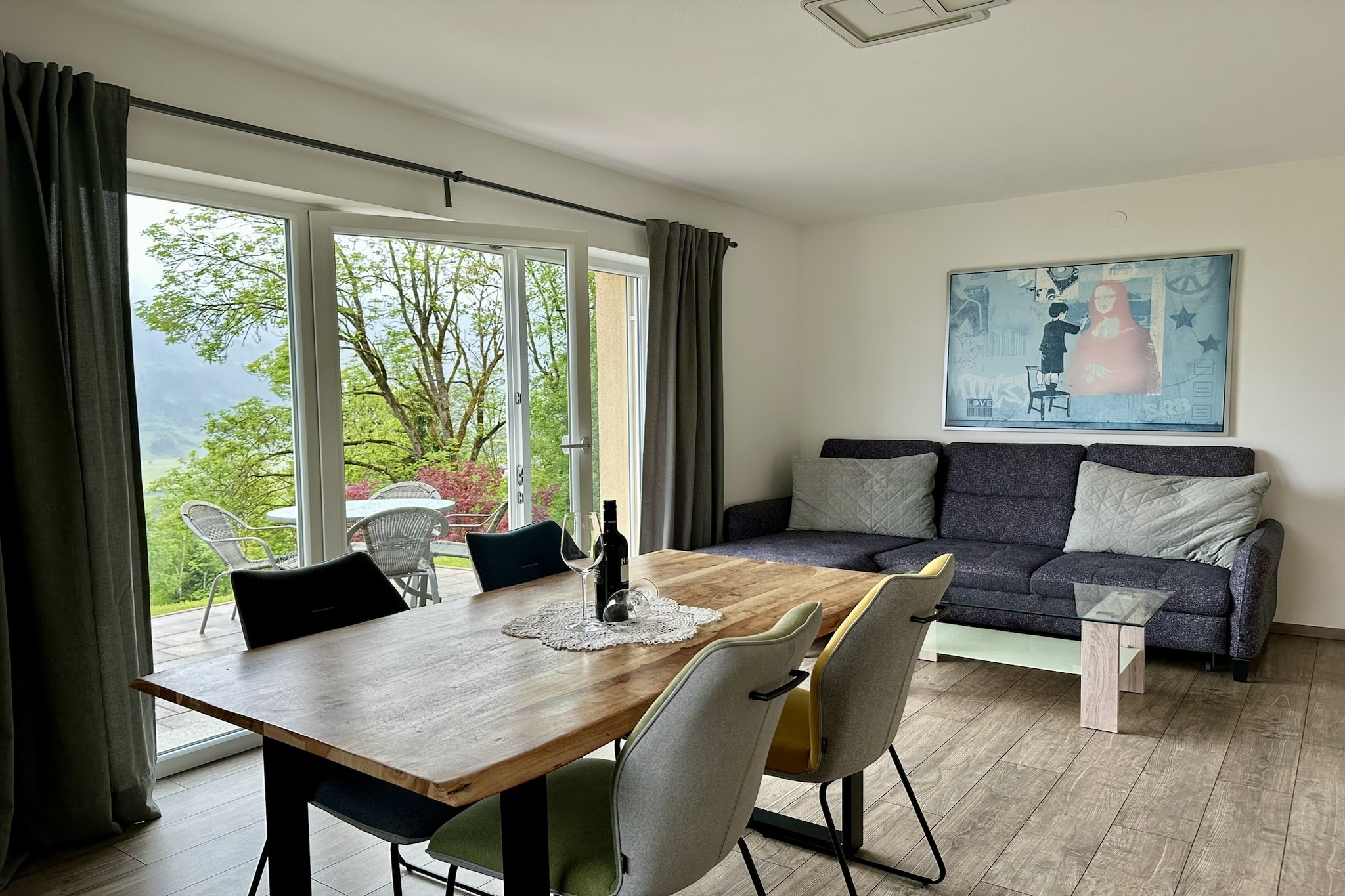 Appartement Mountain Joys - Woonkamer