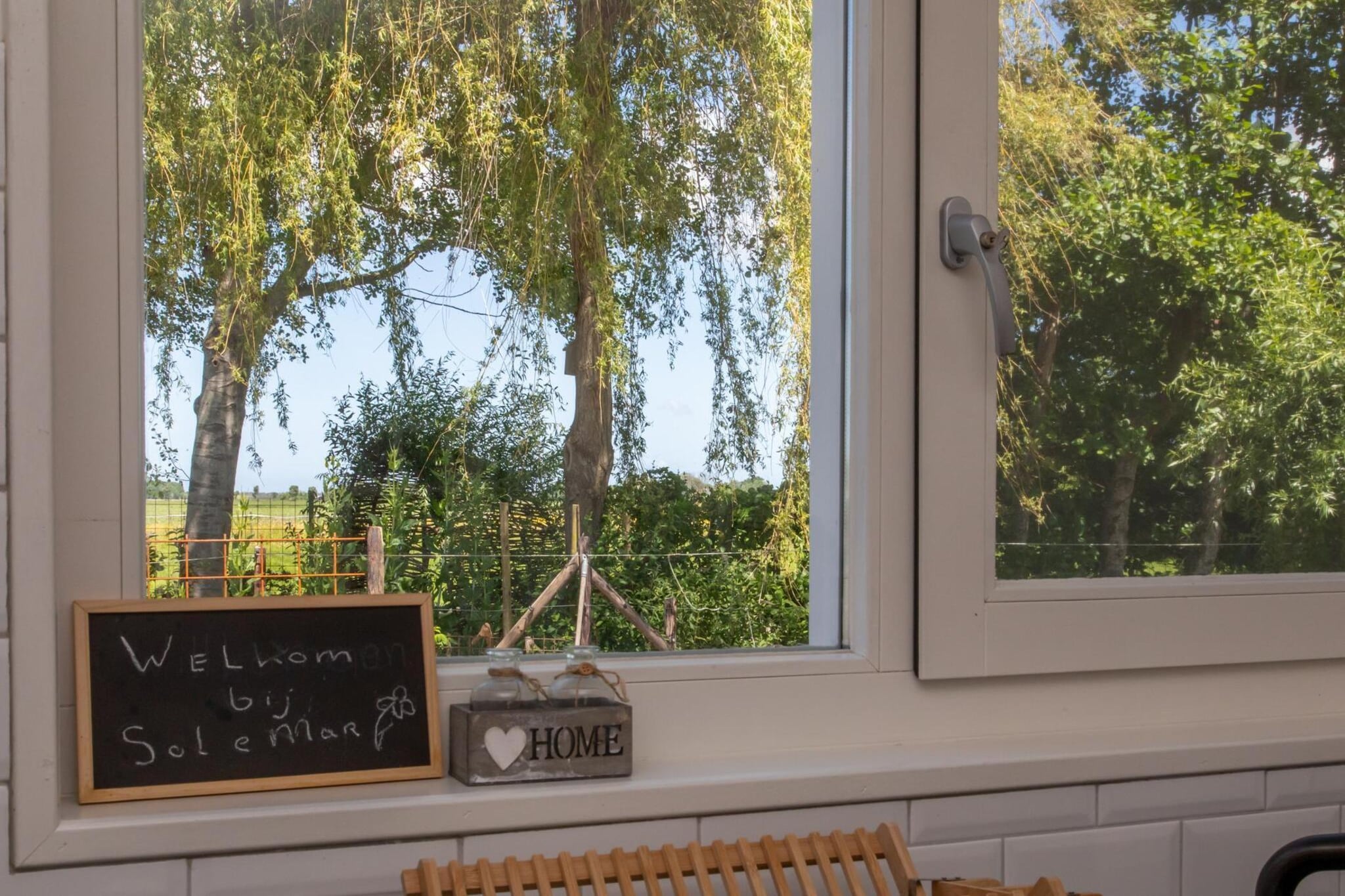 Achterweg 10 l Zonnemaire 'Sol e Mar' - Uitzicht zomer