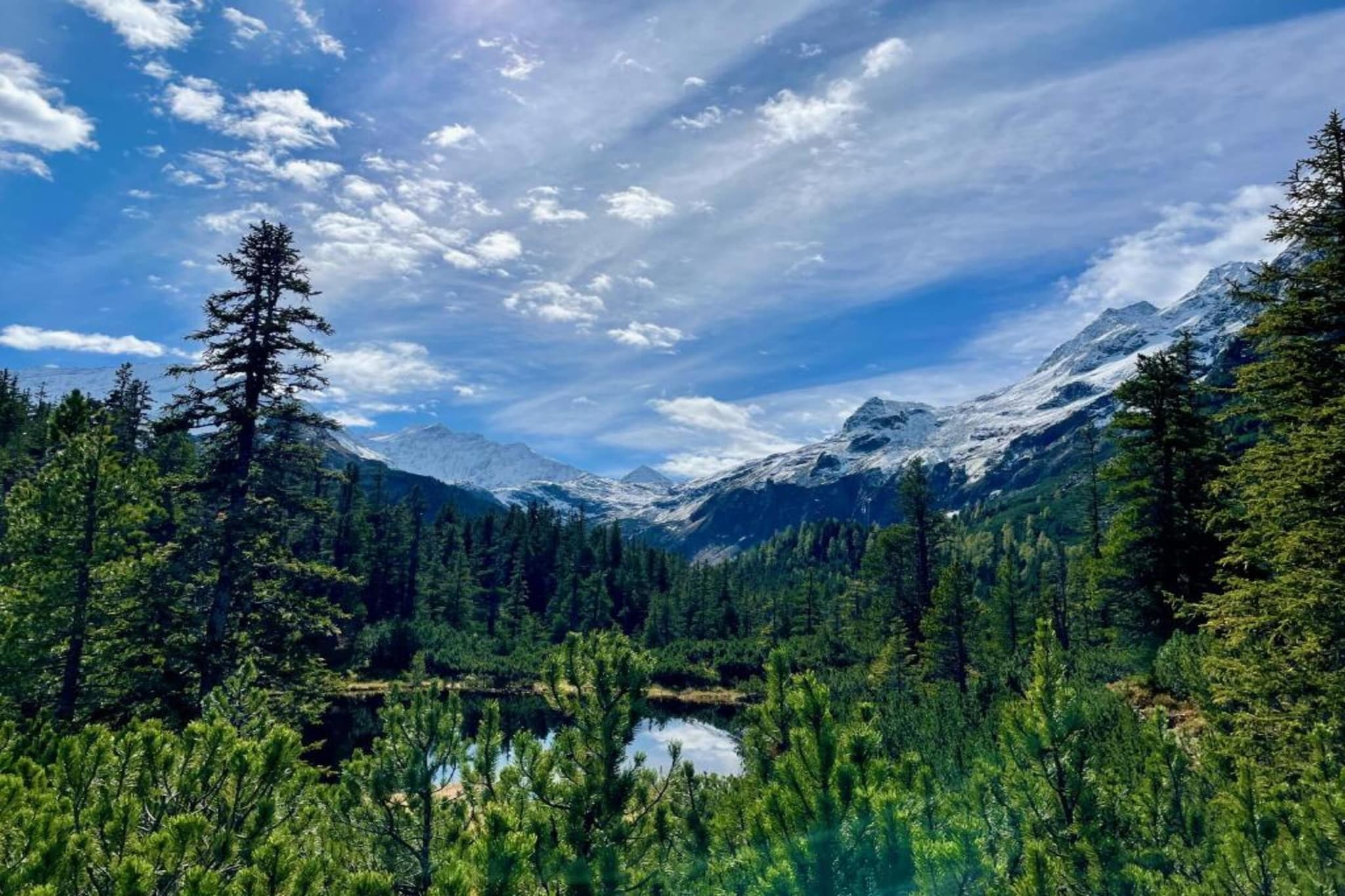 Felbertauern-Gebieden zomer 20km