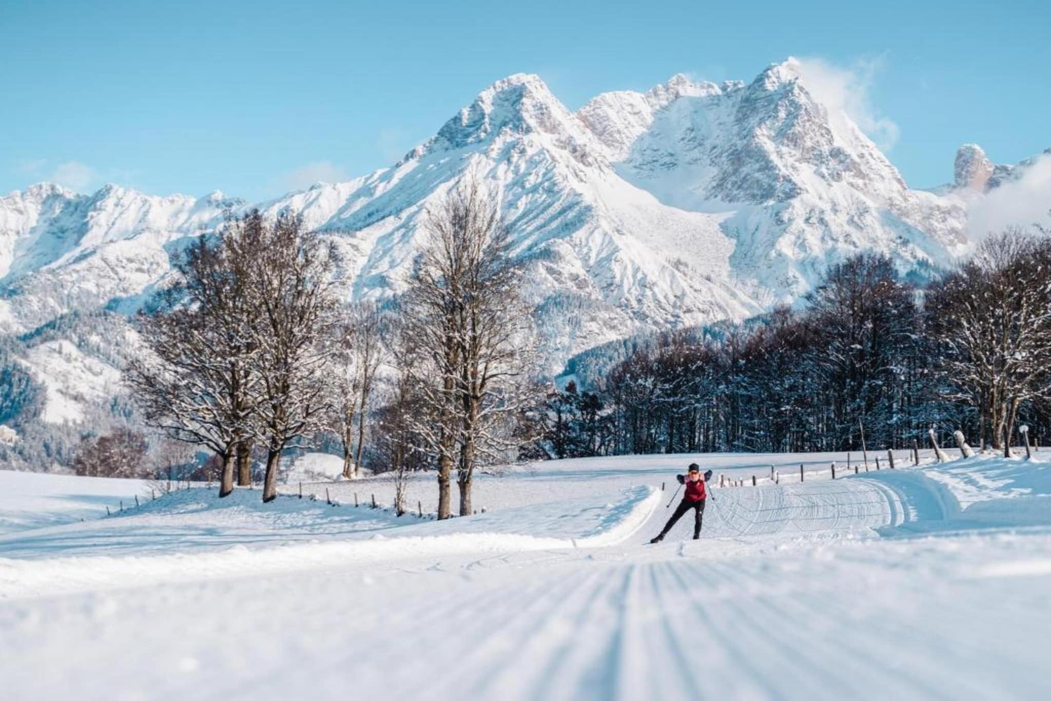 Felbertauern-Gebied winter 20km