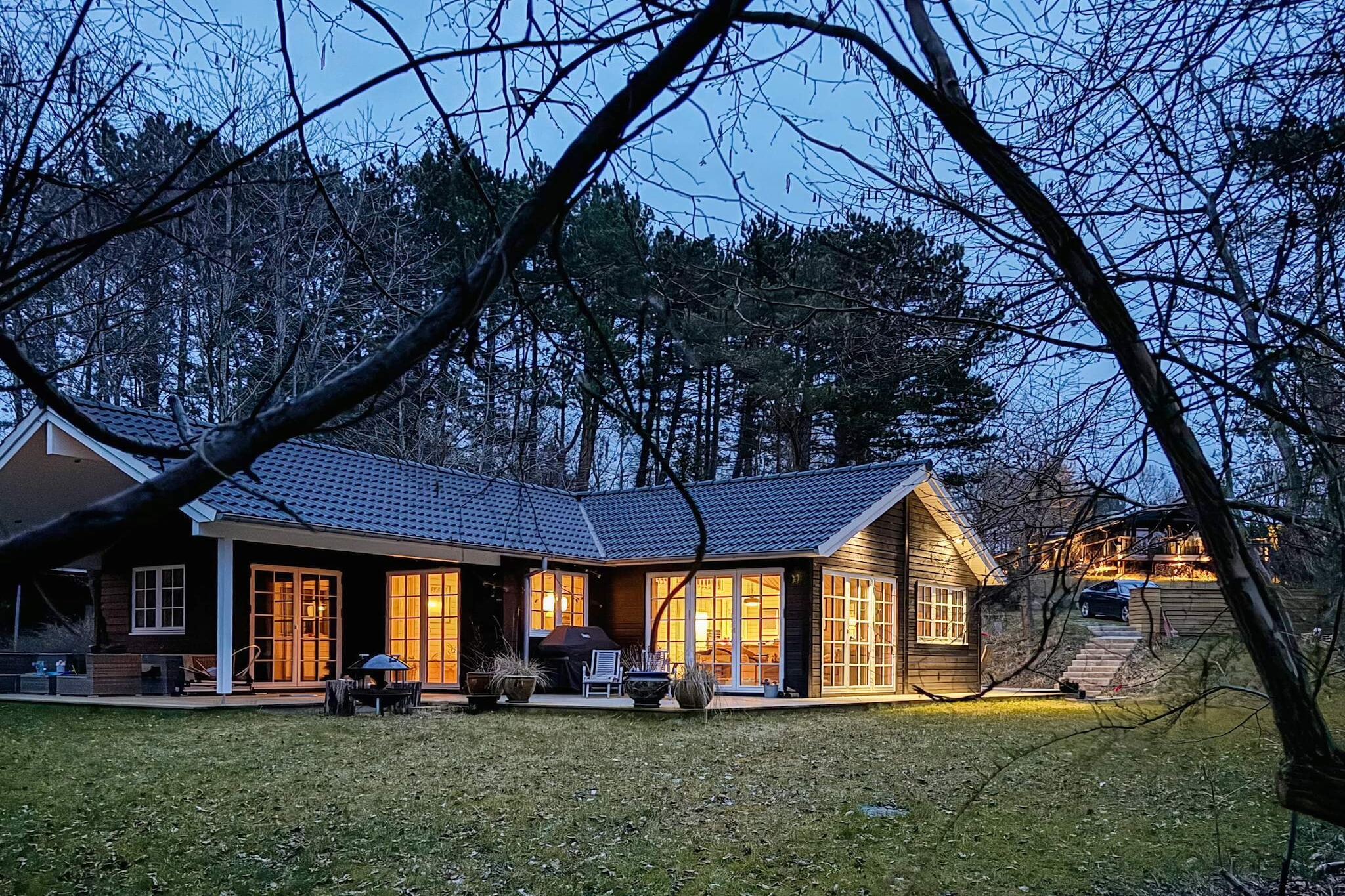 Retreat with Outdoor Lounge Area