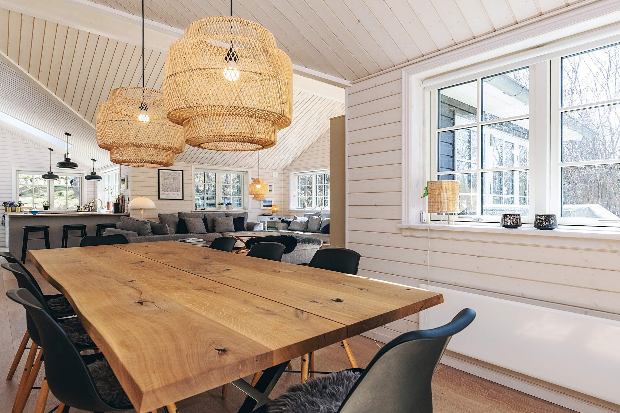 Retreat met buitenlounge - Binnen