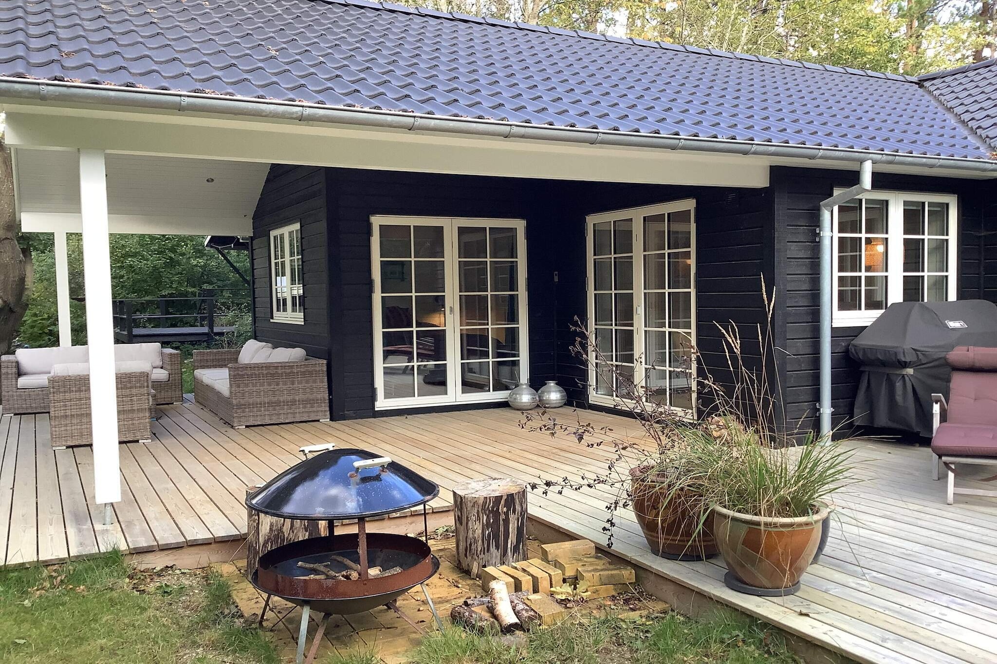 Retreat met buitenlounge - Uitzicht