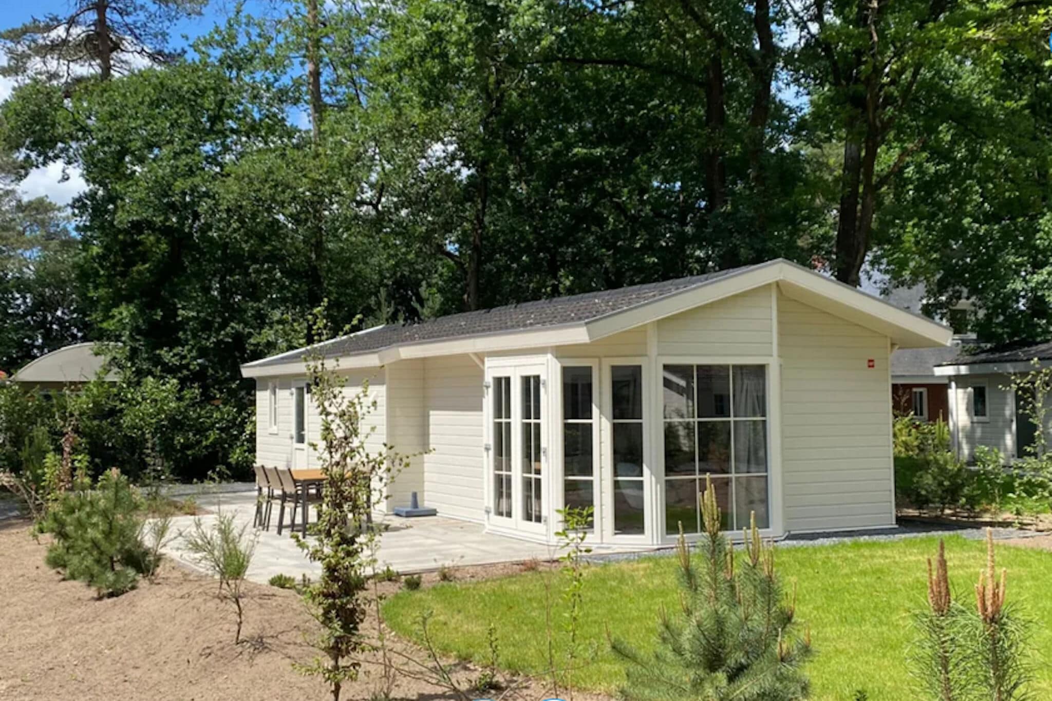 Nice chalet with dishwasher, in a holiday park on the Veluwe