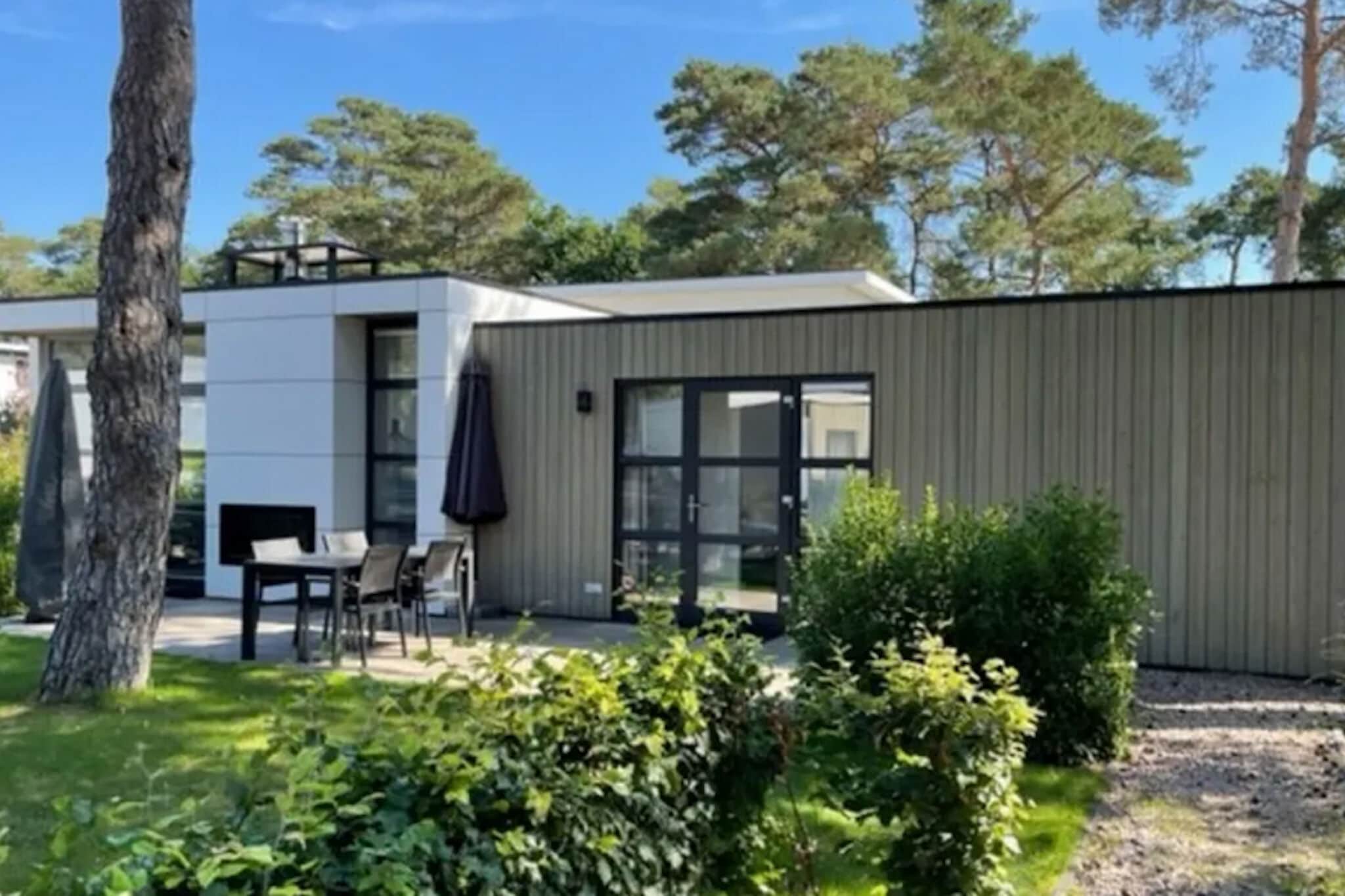Modern chalet with dishwasher, on the Veluwe
