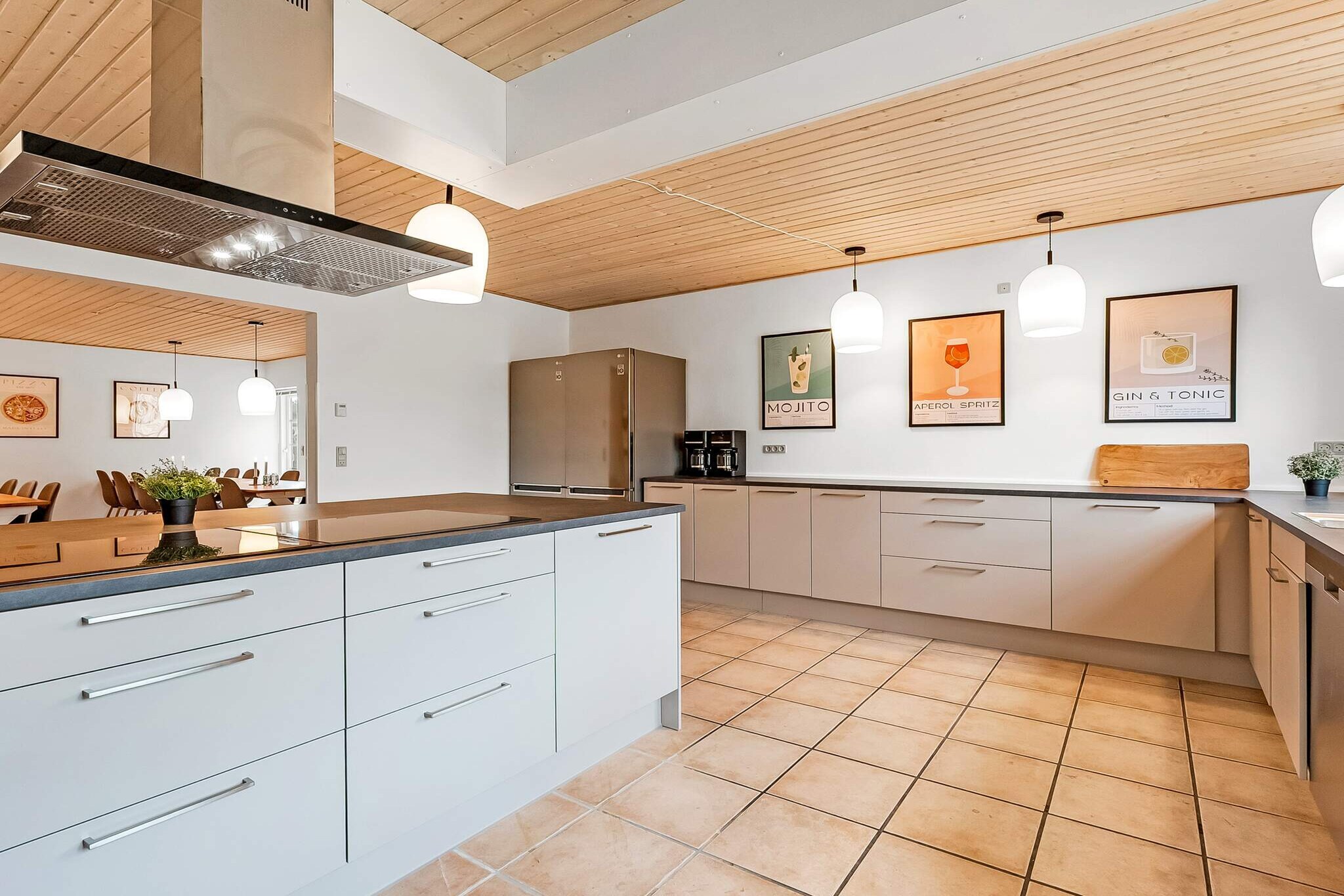 Vakantiehuis voor 22 gasten - Binnen