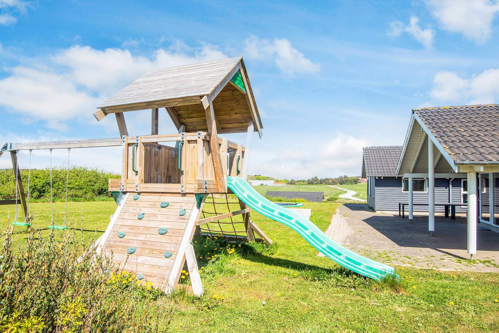 5 Sterne Ferienhaus in Løkken-Aussicht