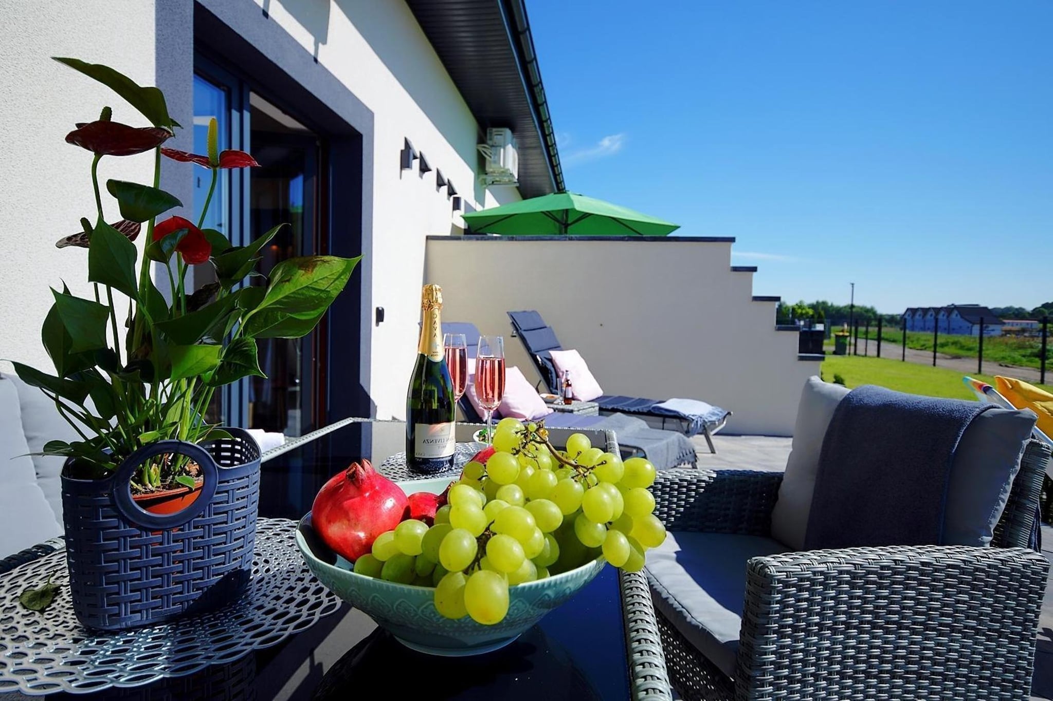 Apartament nr 1 Mielenko-Terrace balcony