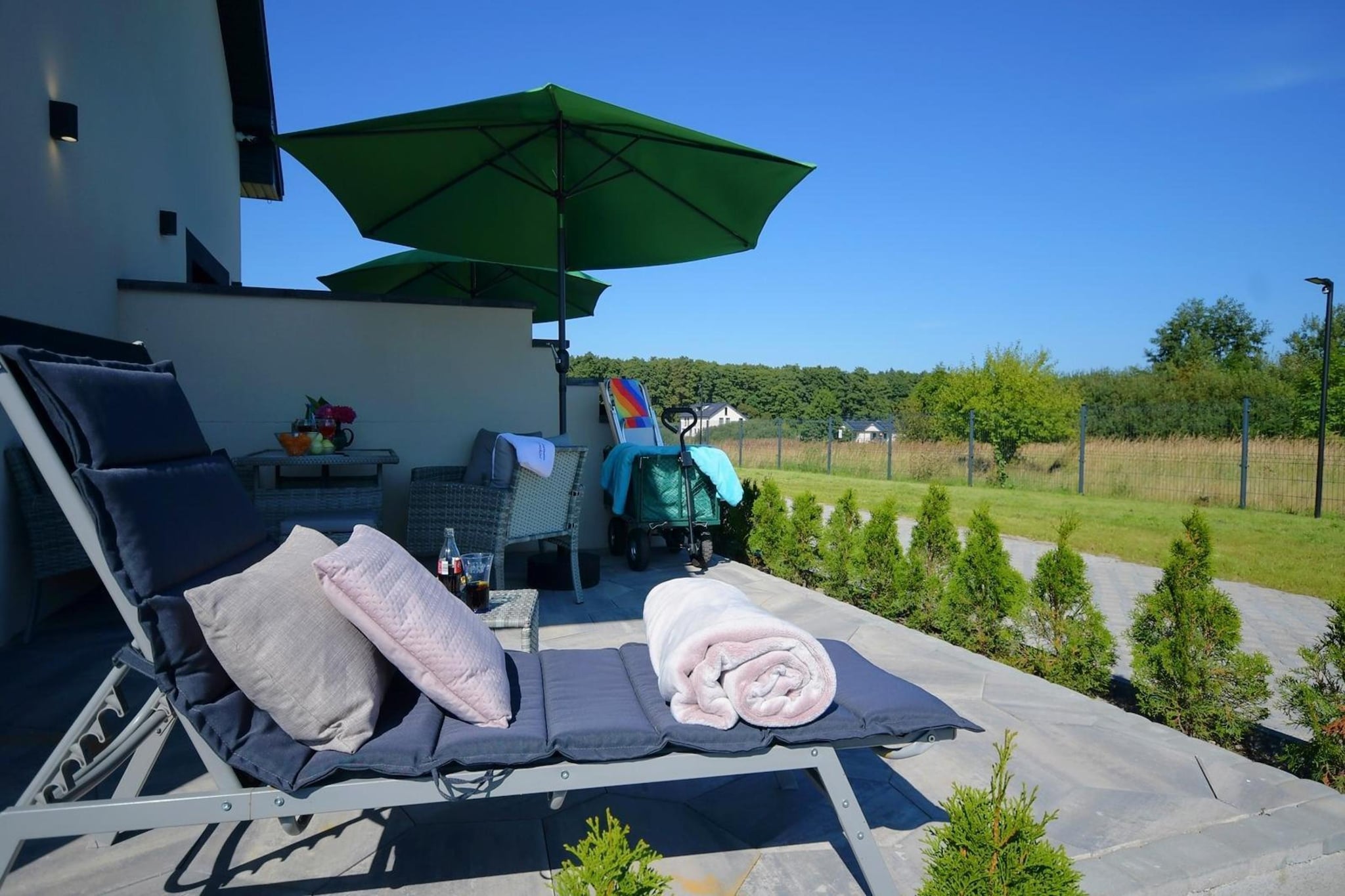 Apartament nr 10 Mielenko - Terrasbalkon