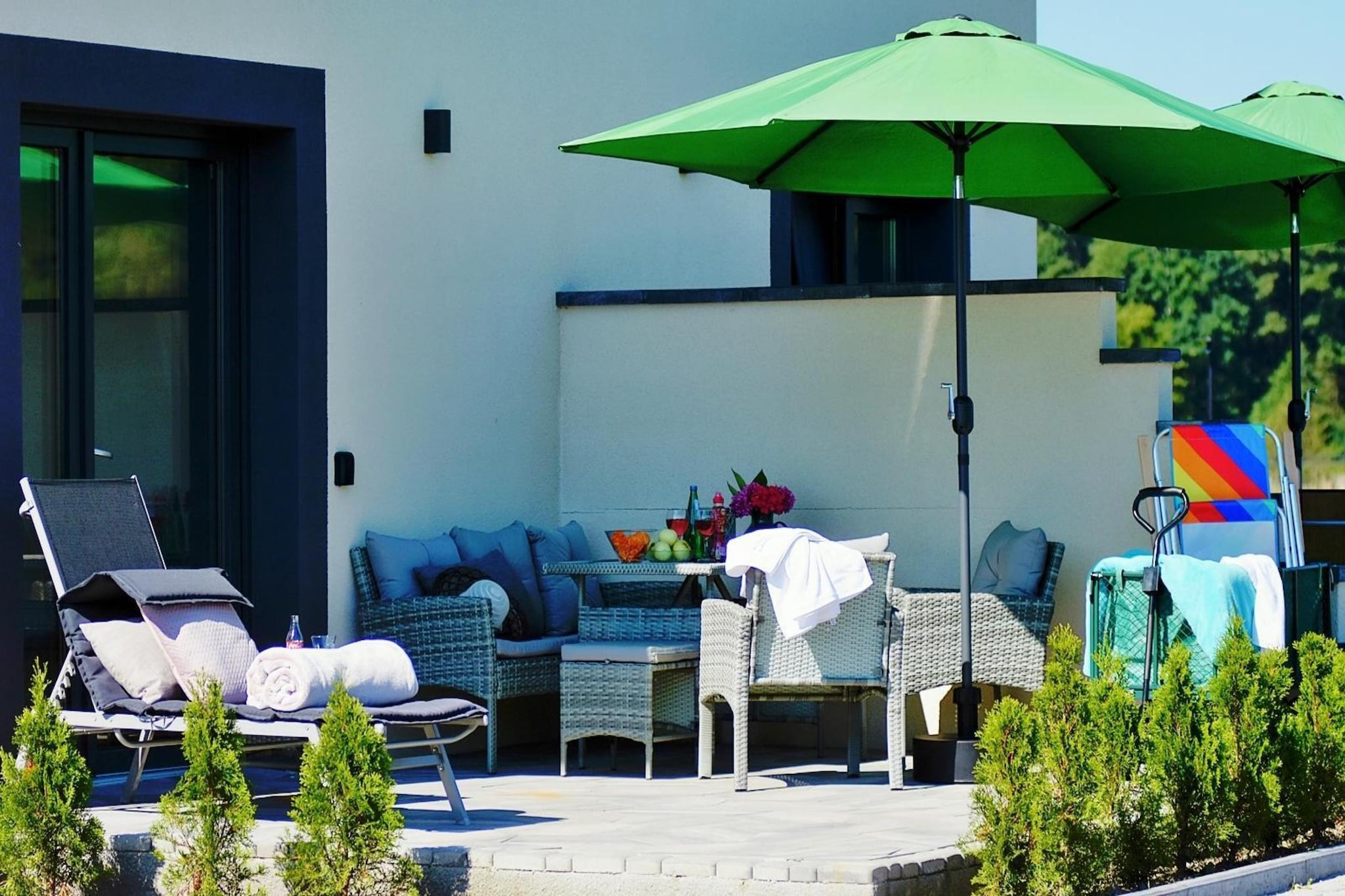 Apartament nr 10 Mielenko - Terrasbalkon