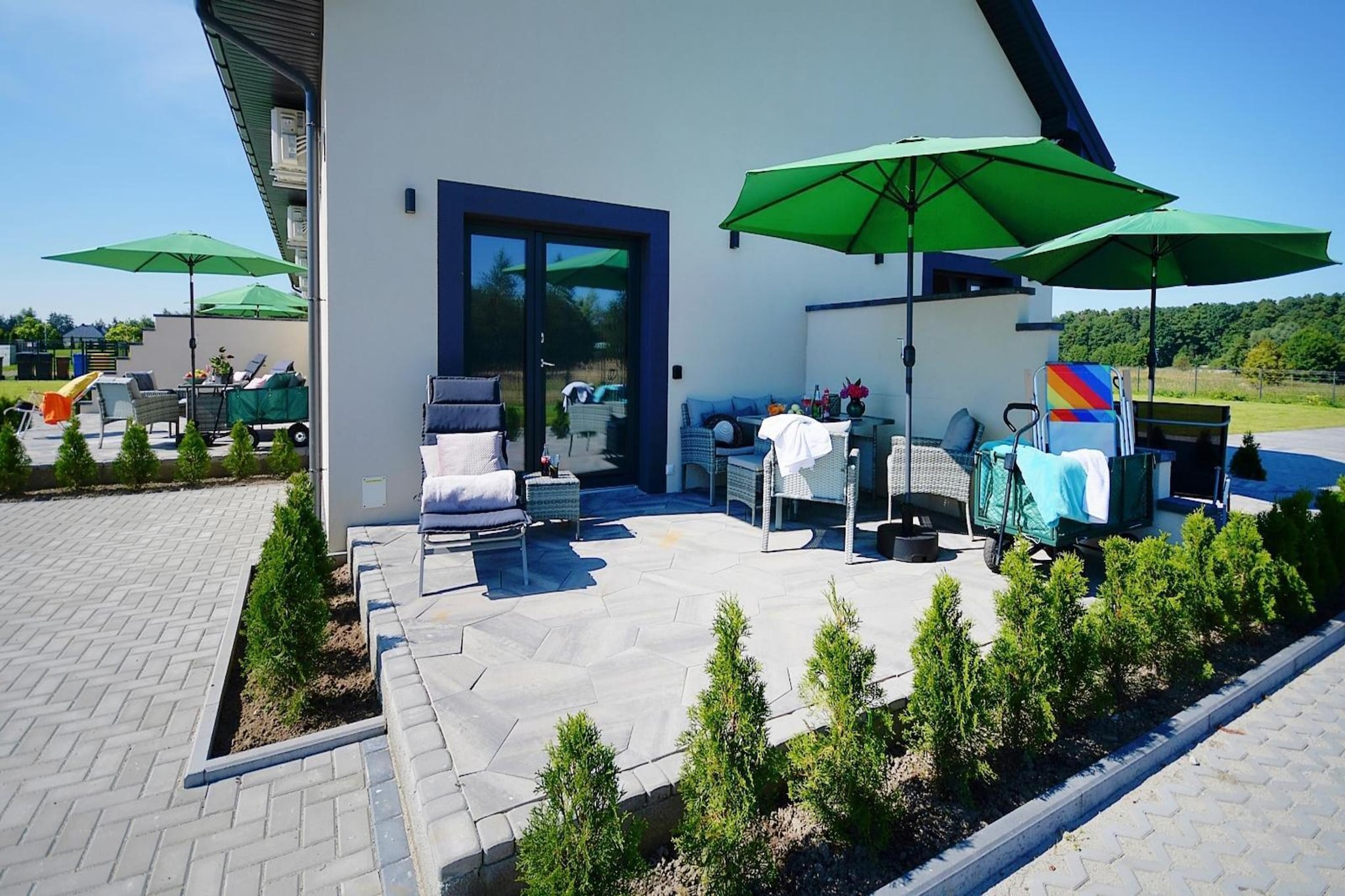 Apartament nr 10 Mielenko - Terrasbalkon