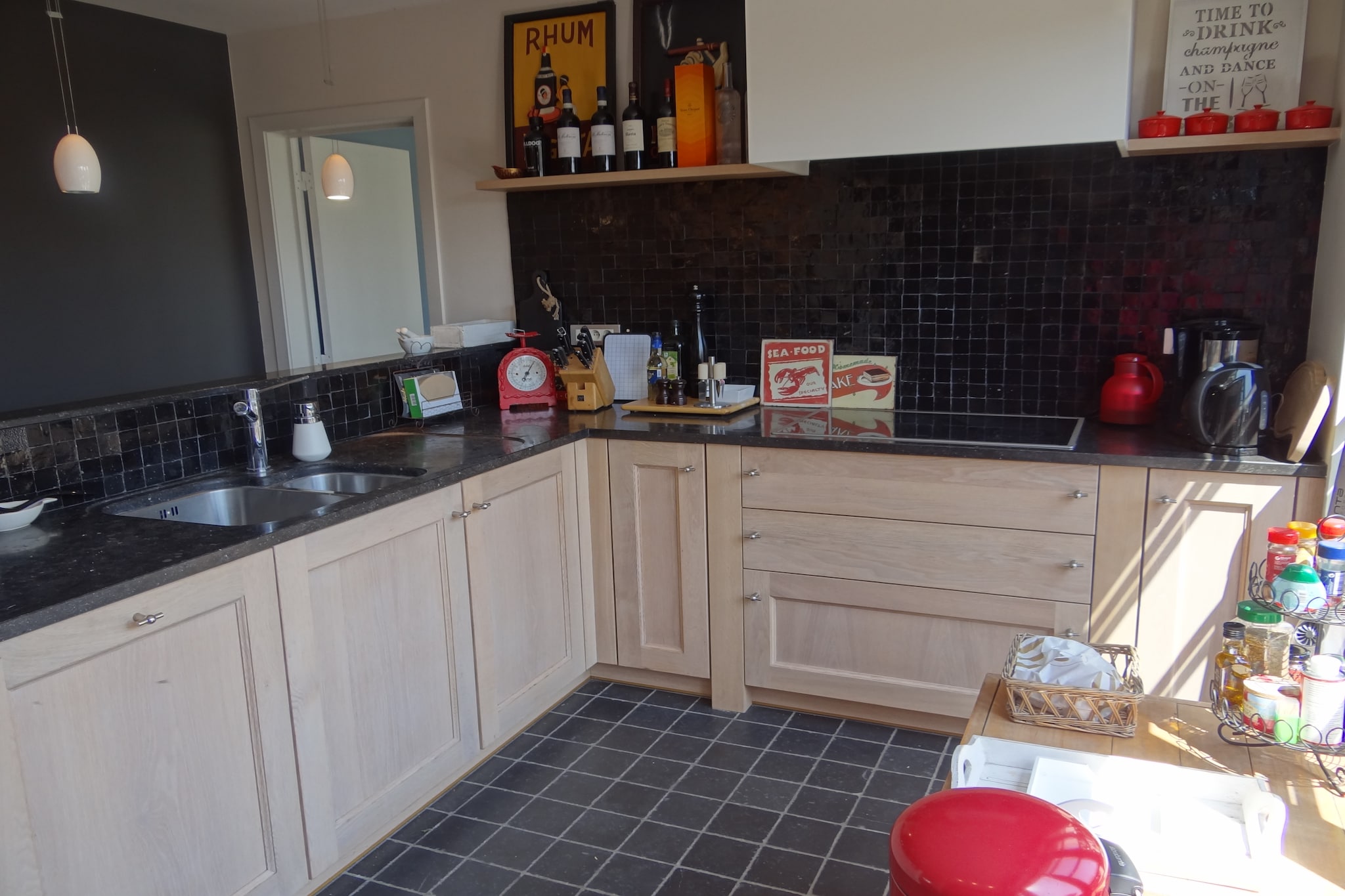 Bright Attic with Sea Breeze