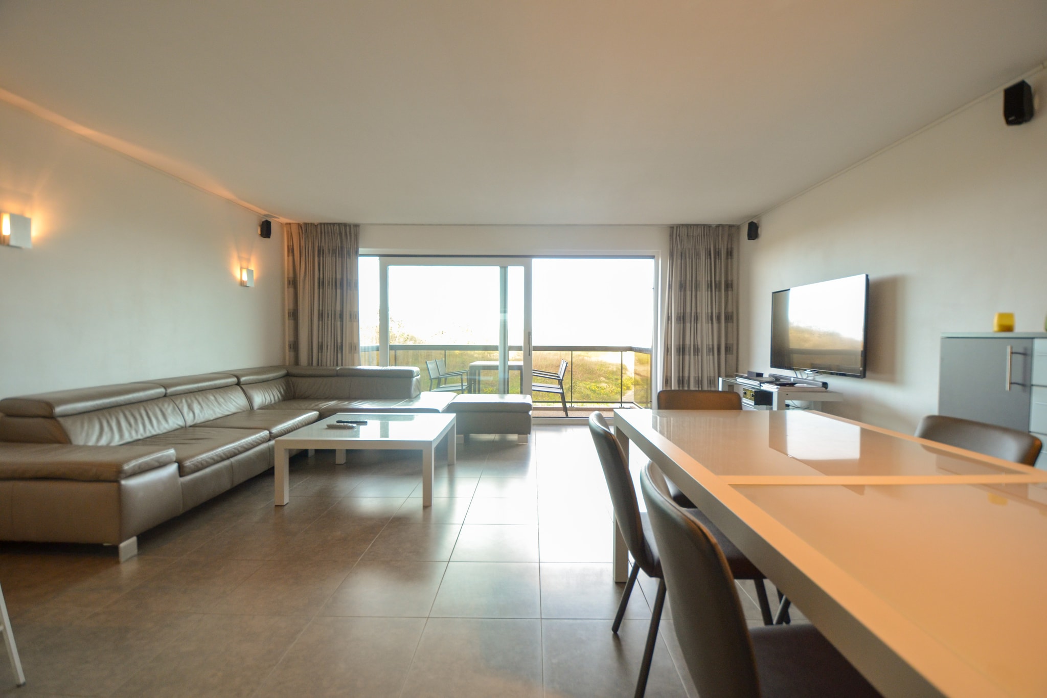 Apartment on Belgian Coast with Sea View