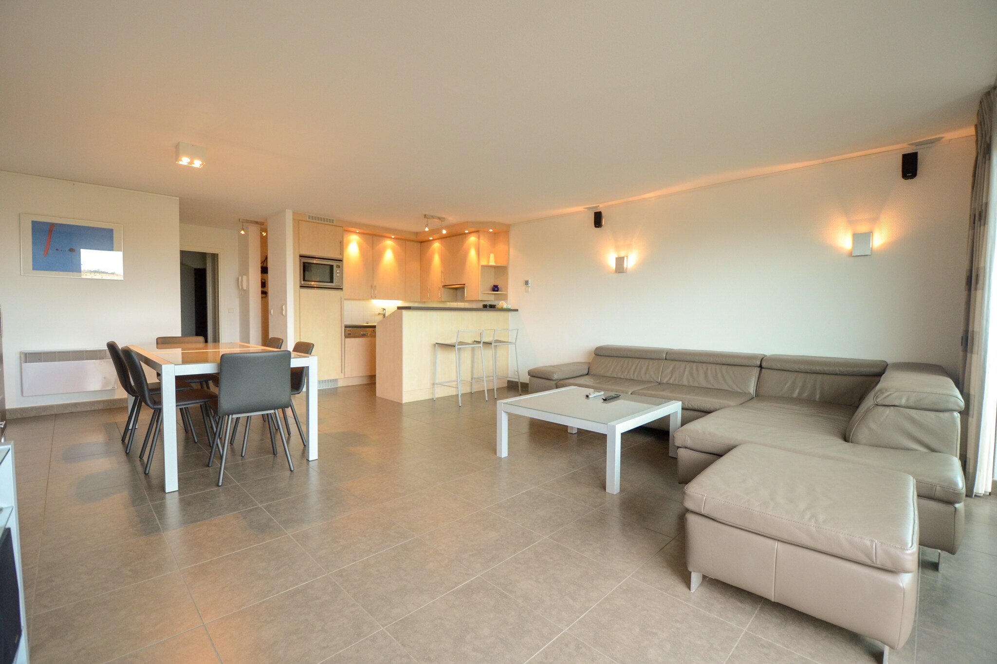 Apartment on Belgian Coast with Sea View