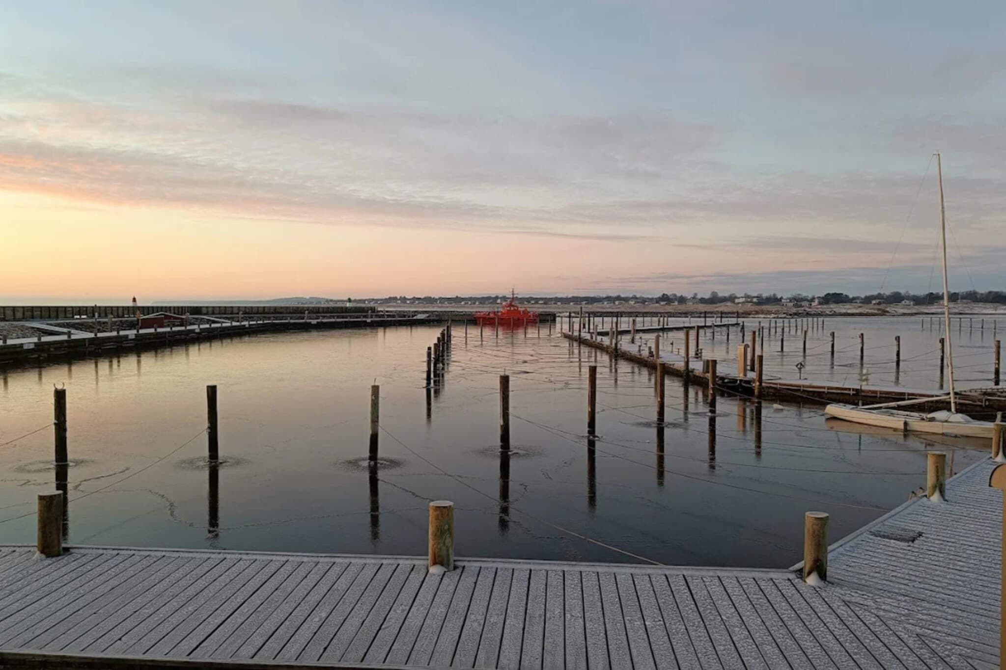 3 persoons vakantie huis in Grenaa-By Traum-Waterzicht