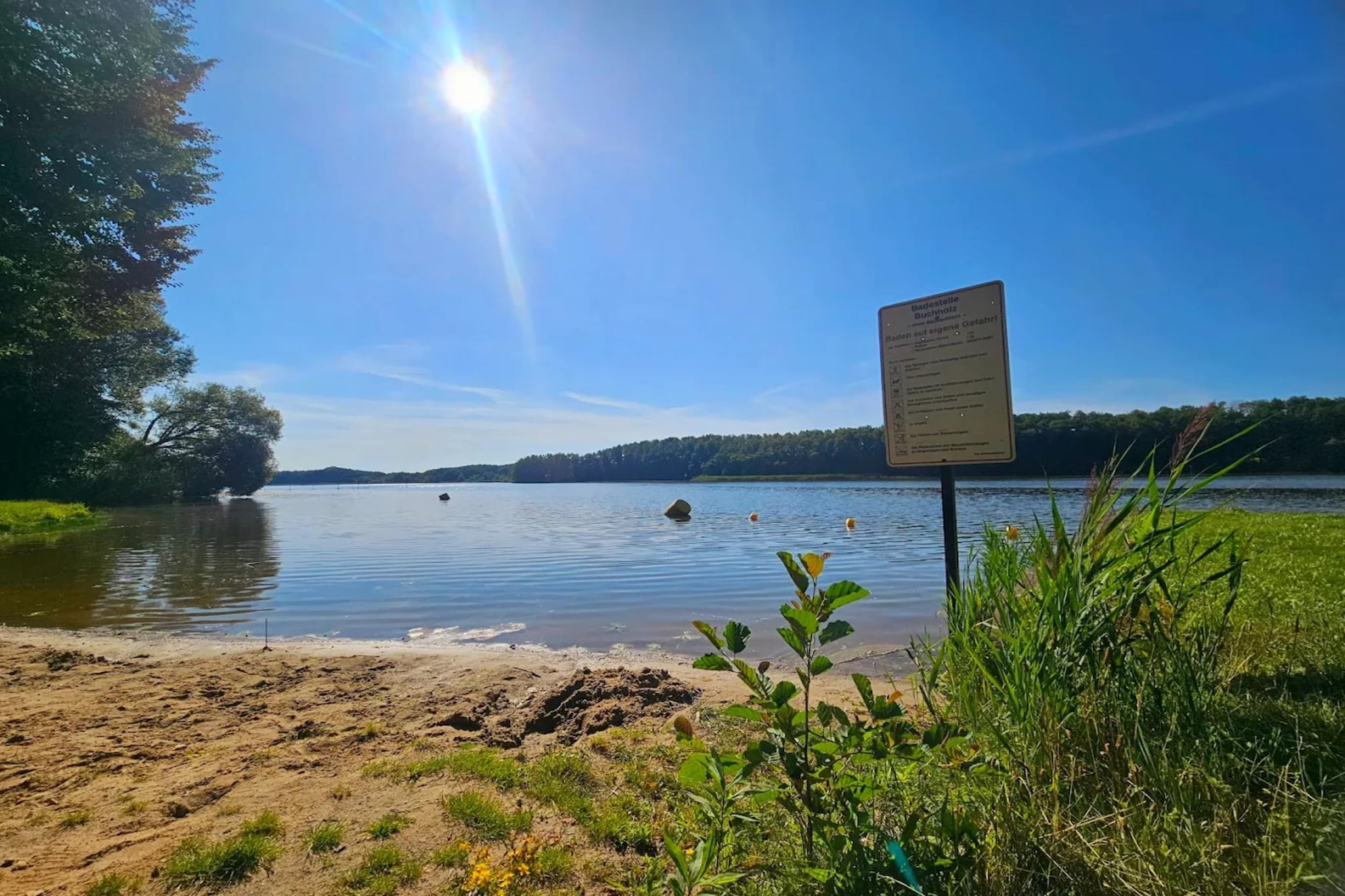 Nr4 Müritzsee 2 Personen-Gebieden zomer 5km
