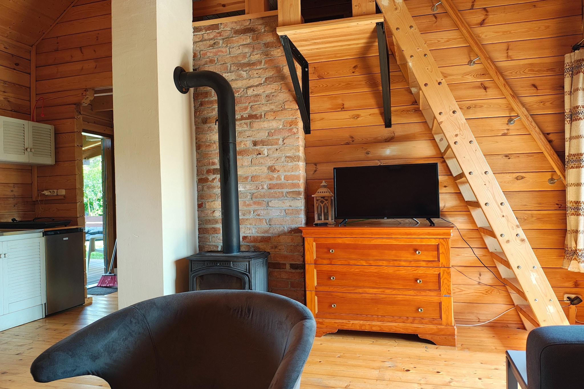 Dom wakacyjny dla miłośników przyrody-Wohnzimmer