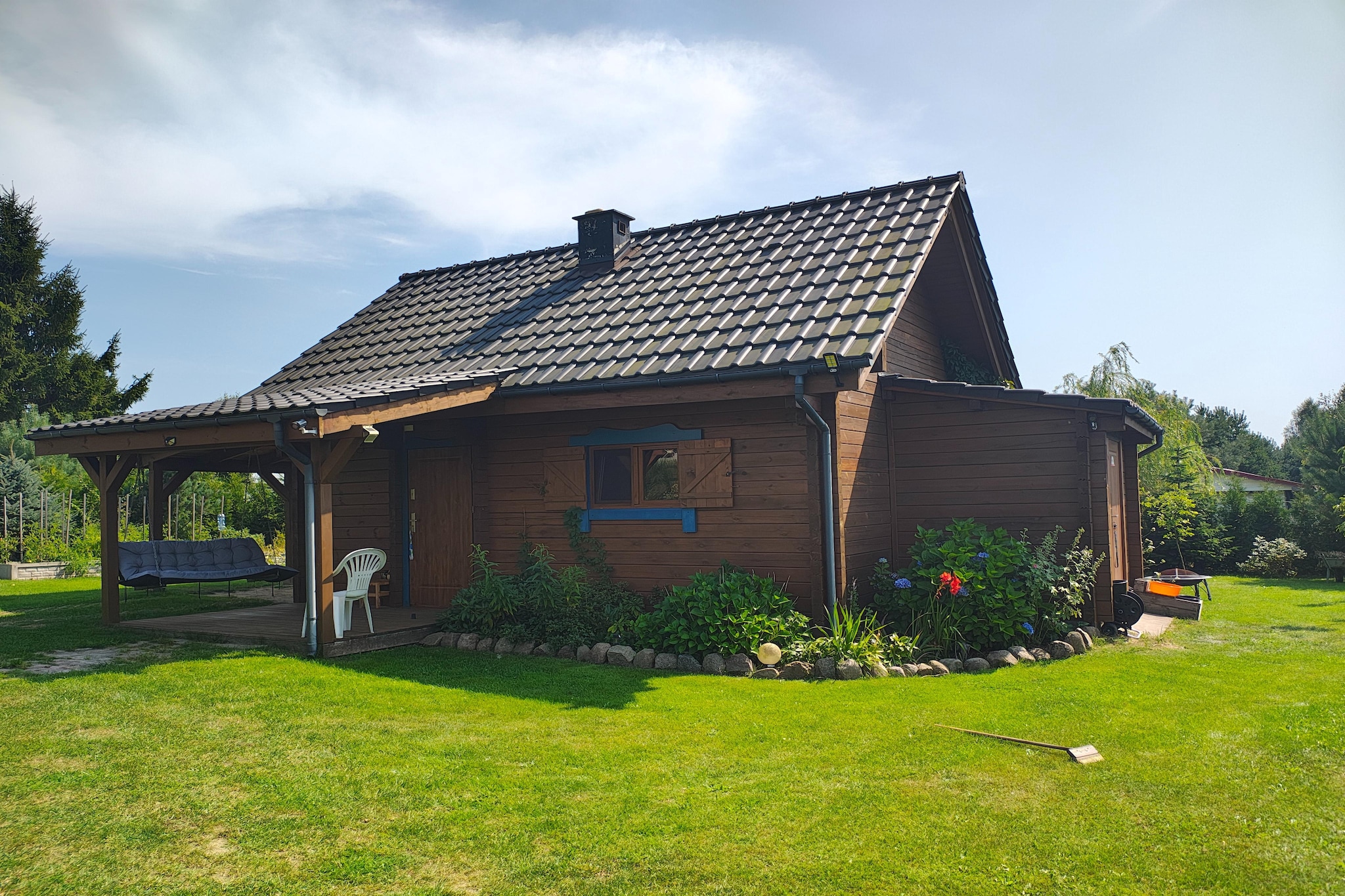 Dom wakacyjny dla miłośników przyrody-Außenbereich Sommer