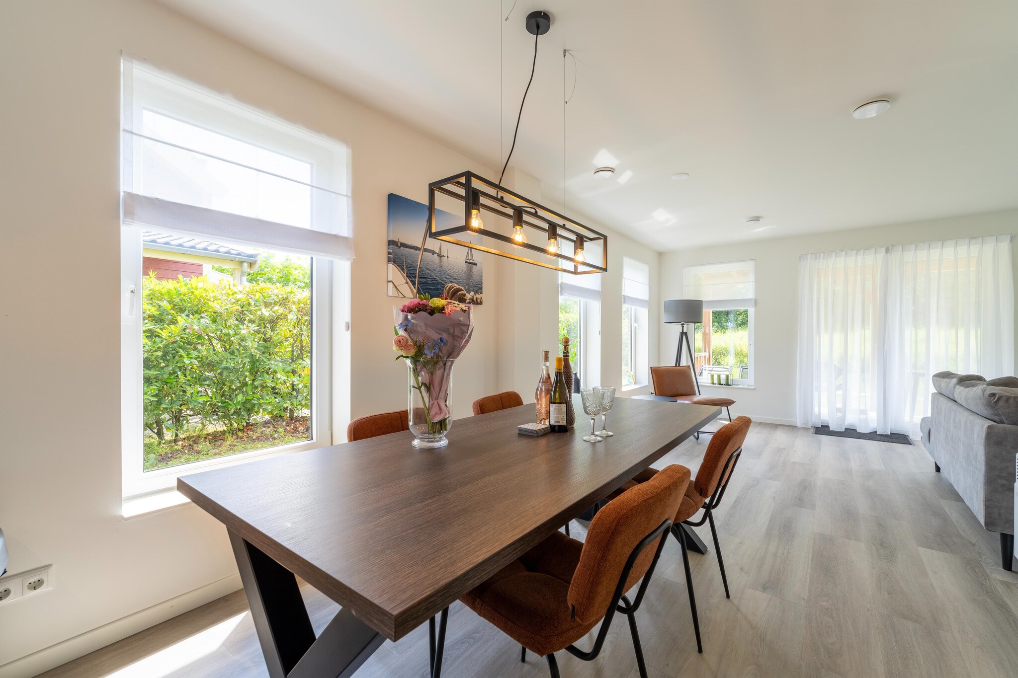 Holiday home with sauna, garden