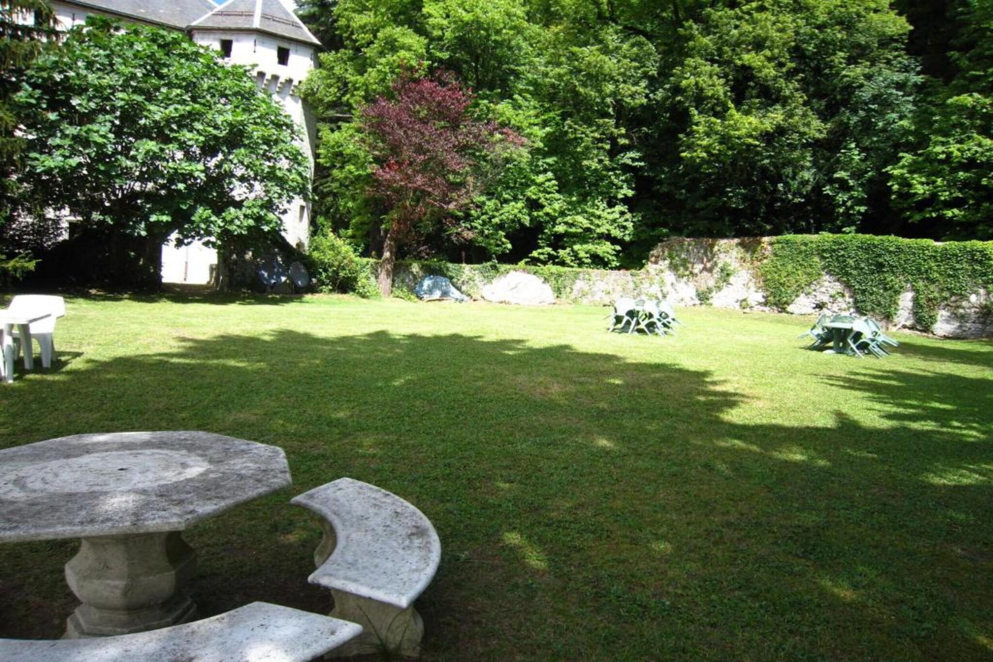 Le Chalet-Tuinen zomer