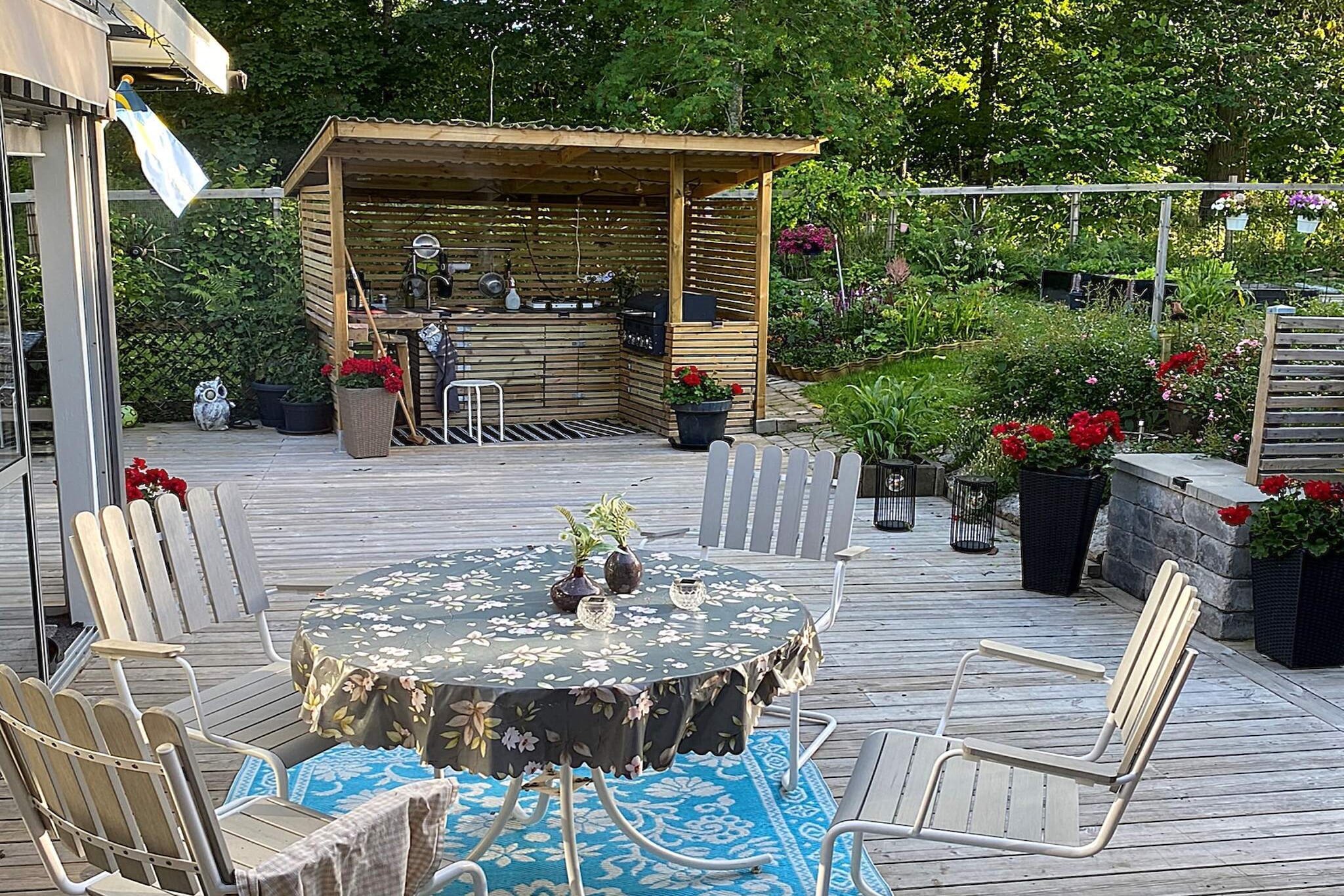 6 Personen Ferienhaus in HÄLLEKIS-Im Freien