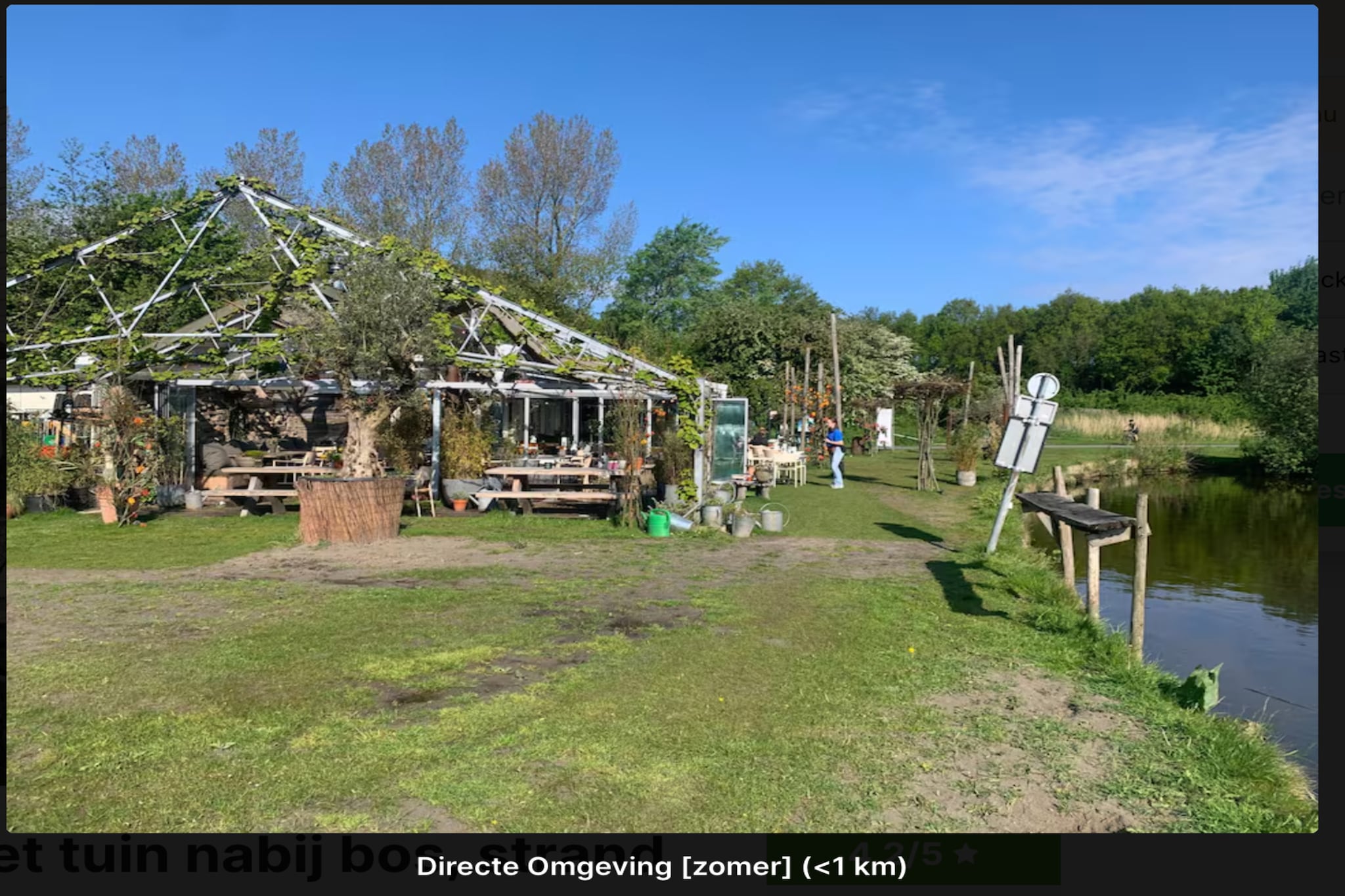 Casa Duna-Gebieden zomer 5km