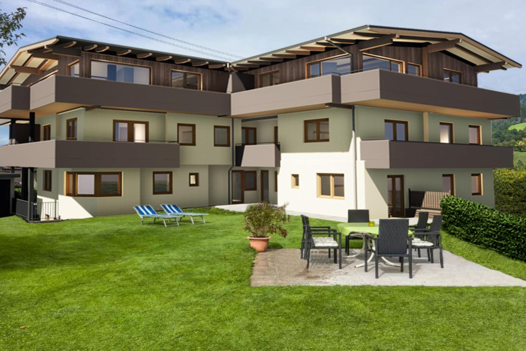 Haus Andrea Cäciel - Buitenkant zomer