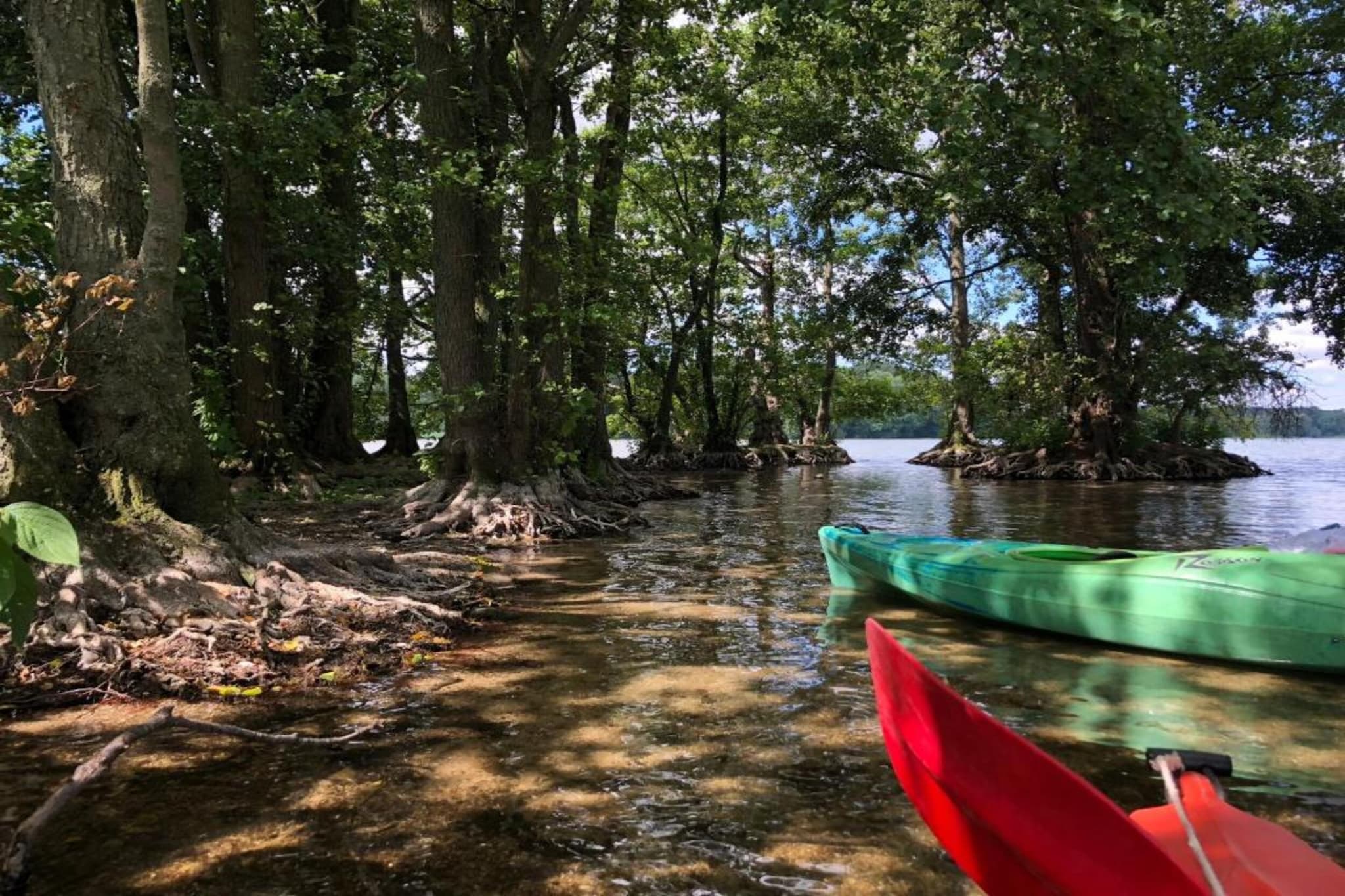Mobilheim am Goldberger See-Gebiete Sommer 20 km
