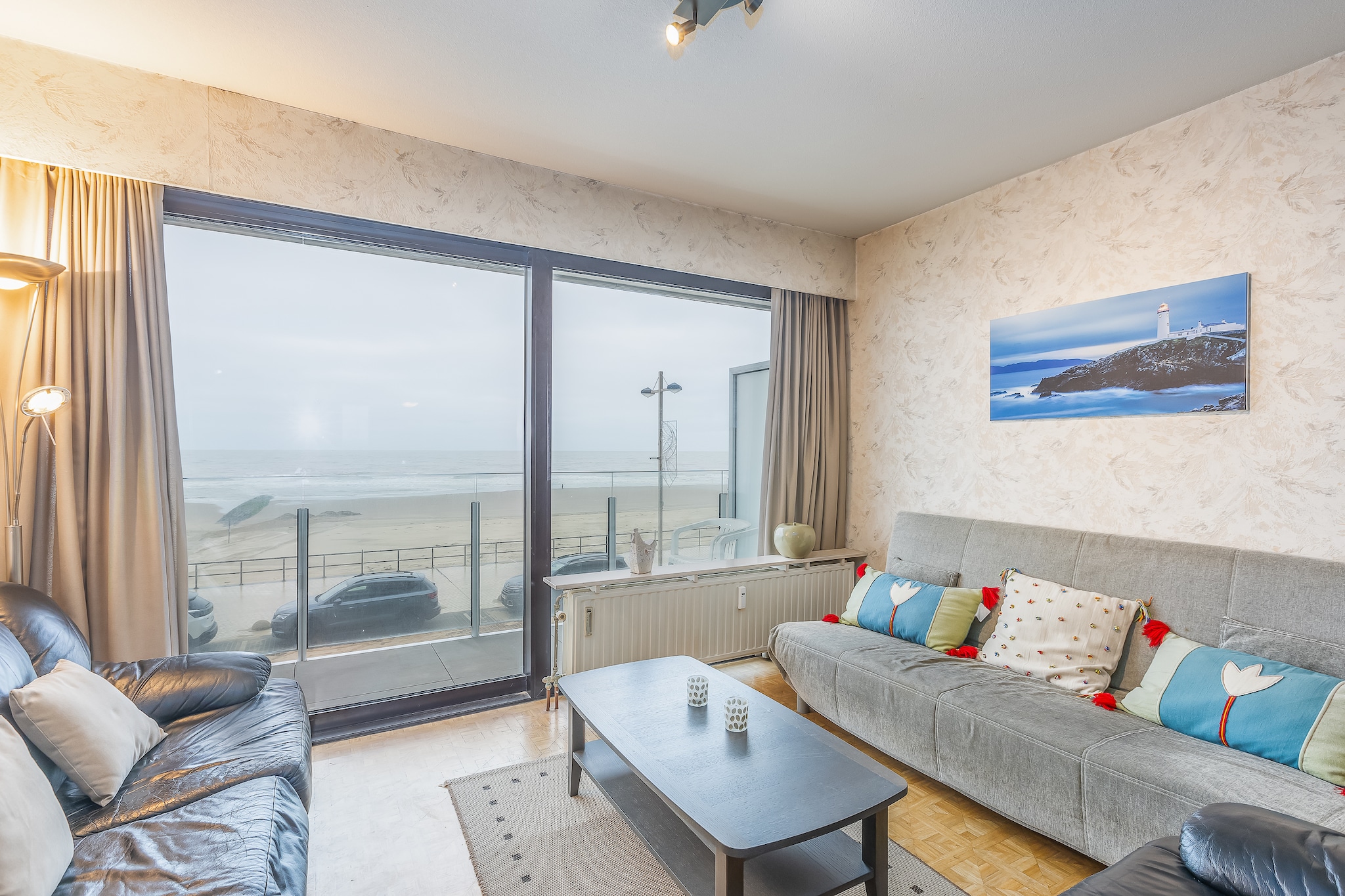 Apartment on the first floor with sea view