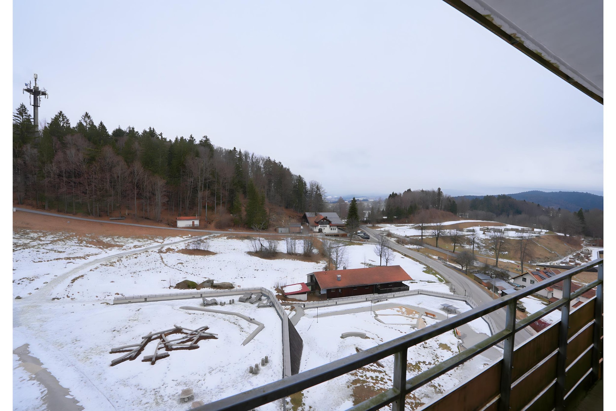 Typ B Komfort - Fewo Sandra J32 - Uitzicht winter