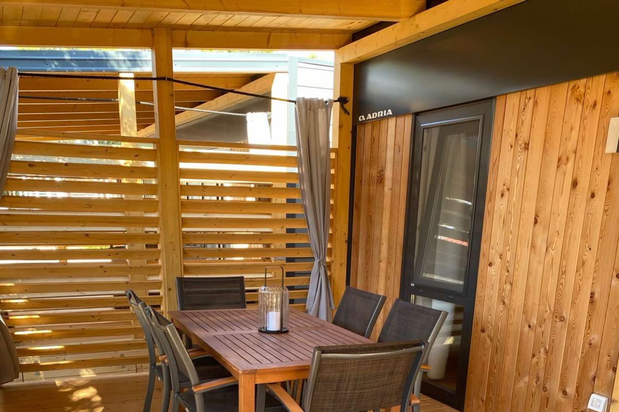 Oliva Mobile Home Camping Park Soline - Two bedroom mobile home with Terrace-Innen