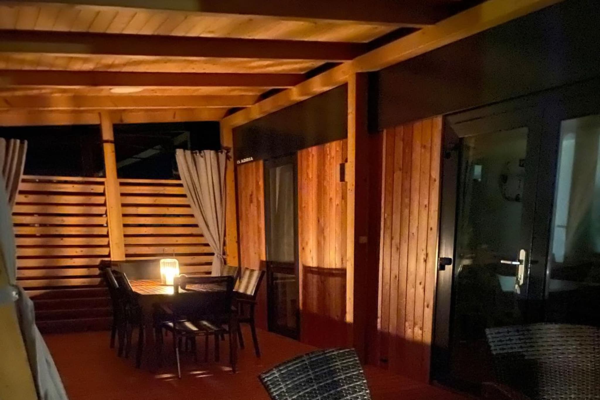 Oliva Mobile Home Camping Park Soline - Two bedroom mobile home with Terrace-Innen