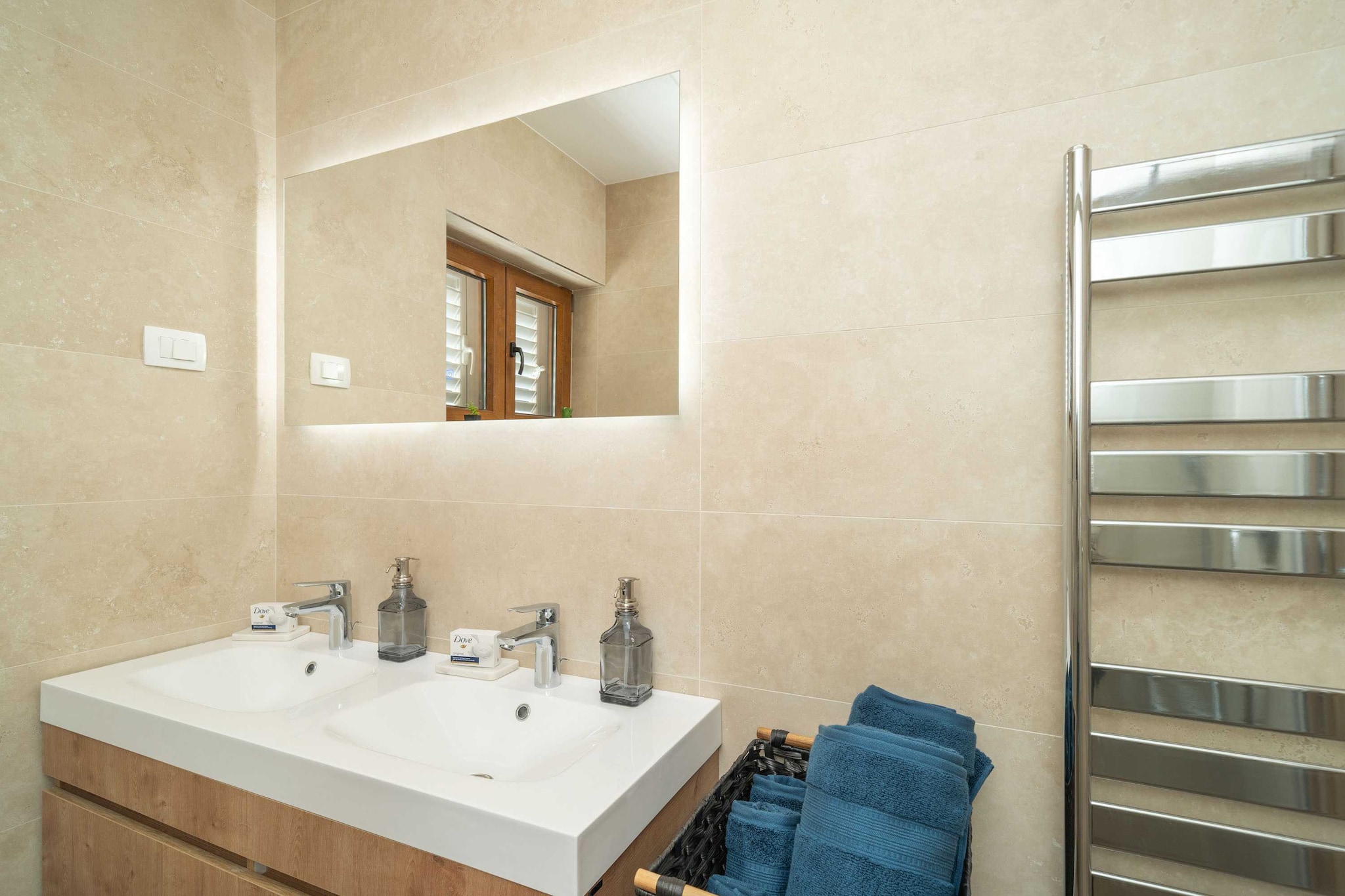 Villa Pero & Jele - Three Bedroom Villa with Terrace-Badezimmer