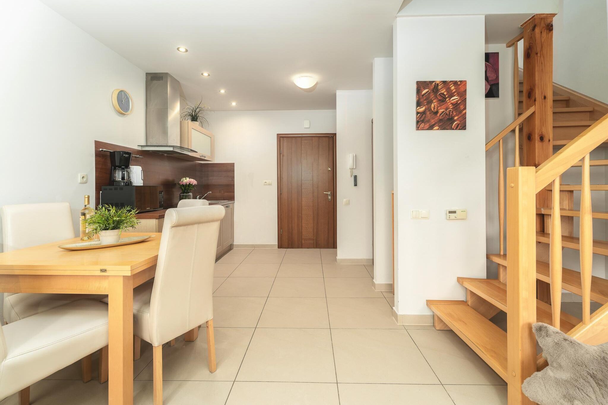 Apartament 2-poziomowy Bałtycka Rewal-Salon