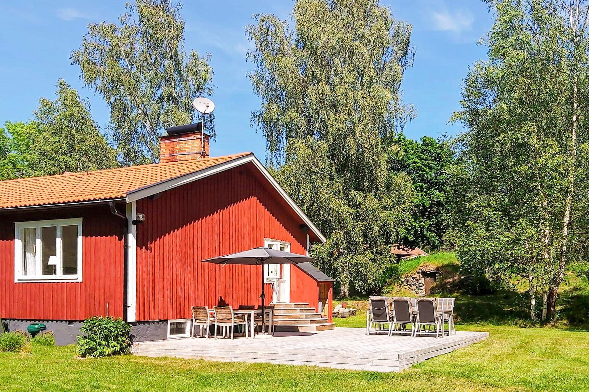 2 persoons vakantie huis in ÅBY-By Traum-Buitenlucht