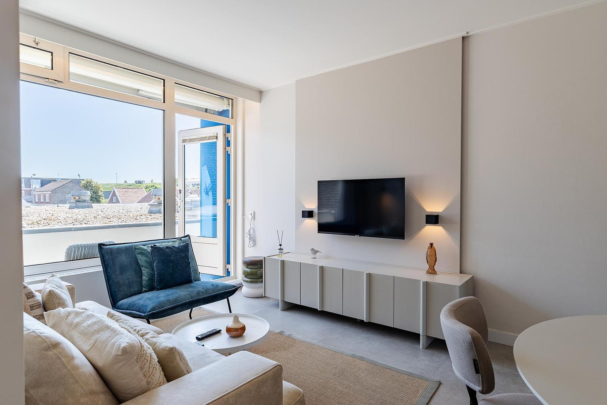 Nieuwstraat 1  Zoutelande 'Kurhaus - 4 met sauna - Woonkamer