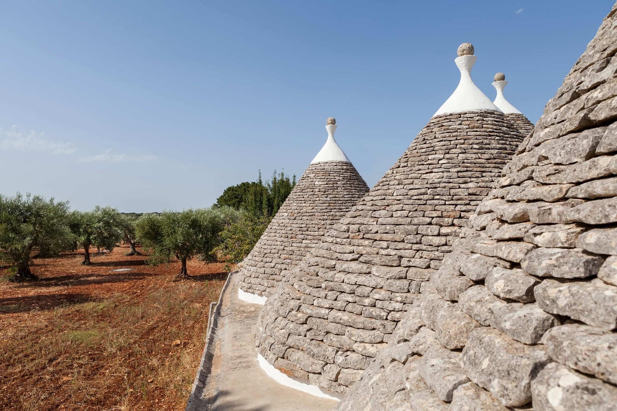 Magnificent Stefano's Trulli in Locorotondo - Exterior in summer