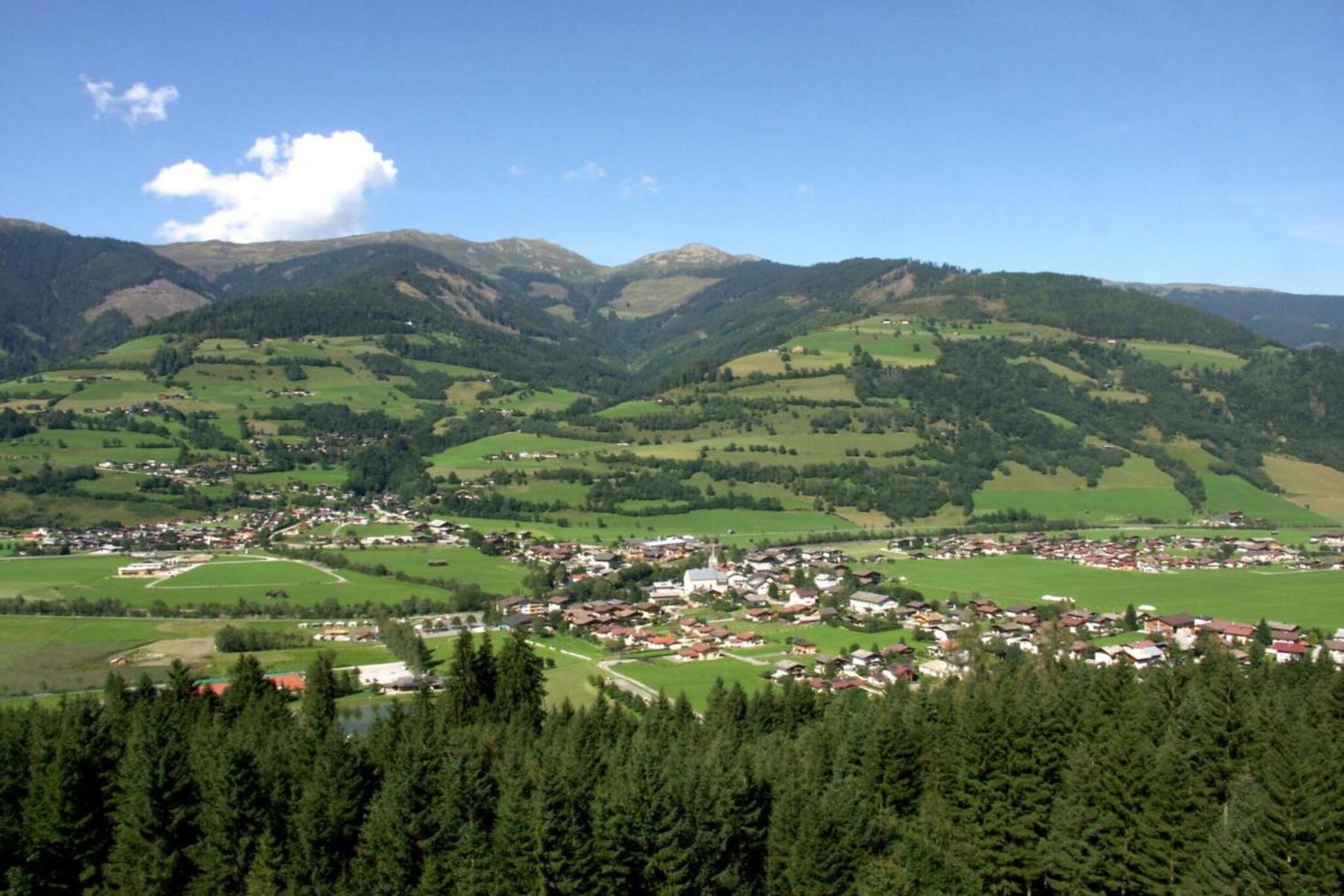 Apartmenthaus Nußbaumer-Gebieden zomer 20km